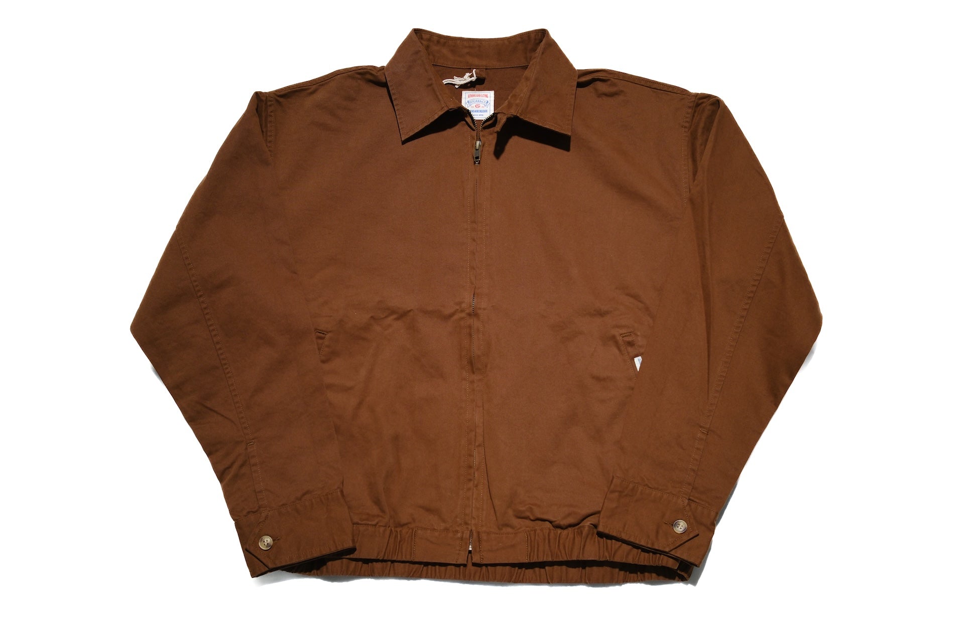 Sugar & Co. “Ivy Lecturer” Moleskin Swing Top Jacket (Brown)