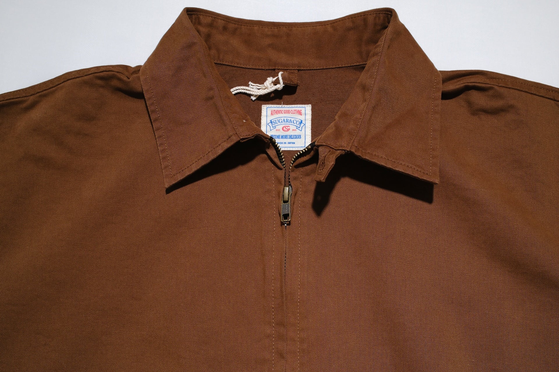Sugar & Co. “Ivy Lecturer” Moleskin Swing Top Jacket (Brown)