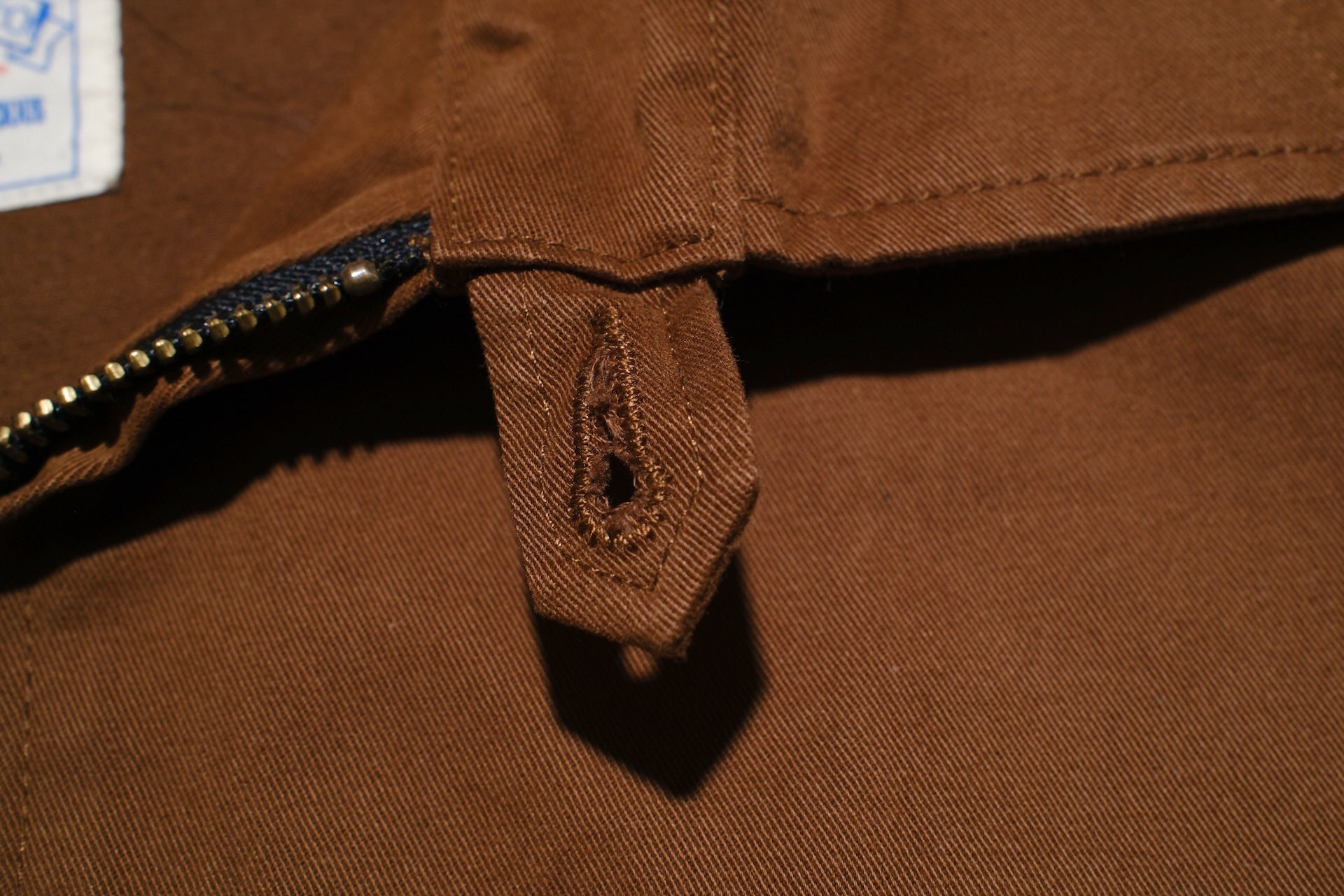 Sugar & Co. “Ivy Lecturer” Moleskin Swing Top Jacket (Brown)