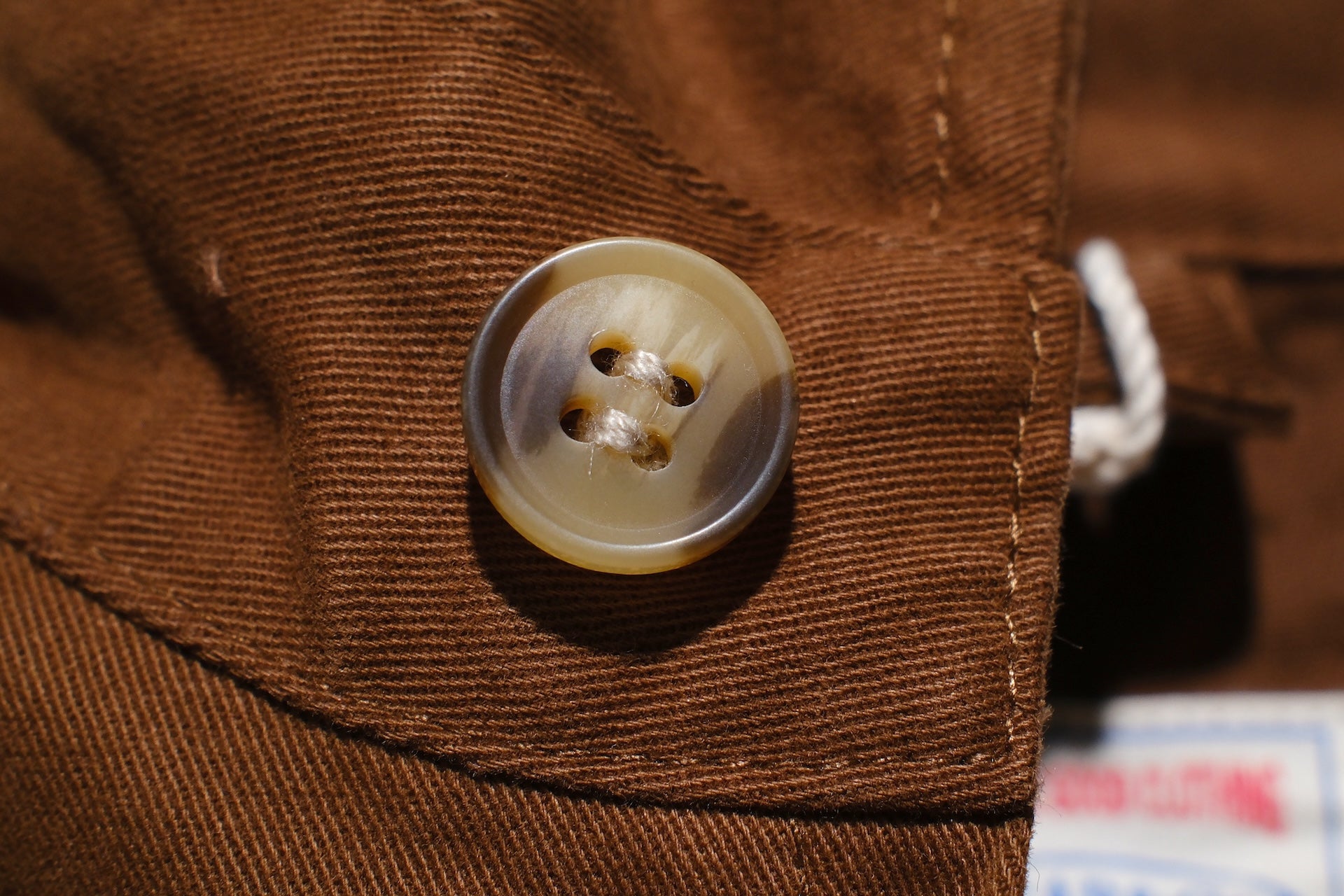 Sugar & Co. “Ivy Lecturer” Moleskin Swing Top Jacket (Brown)