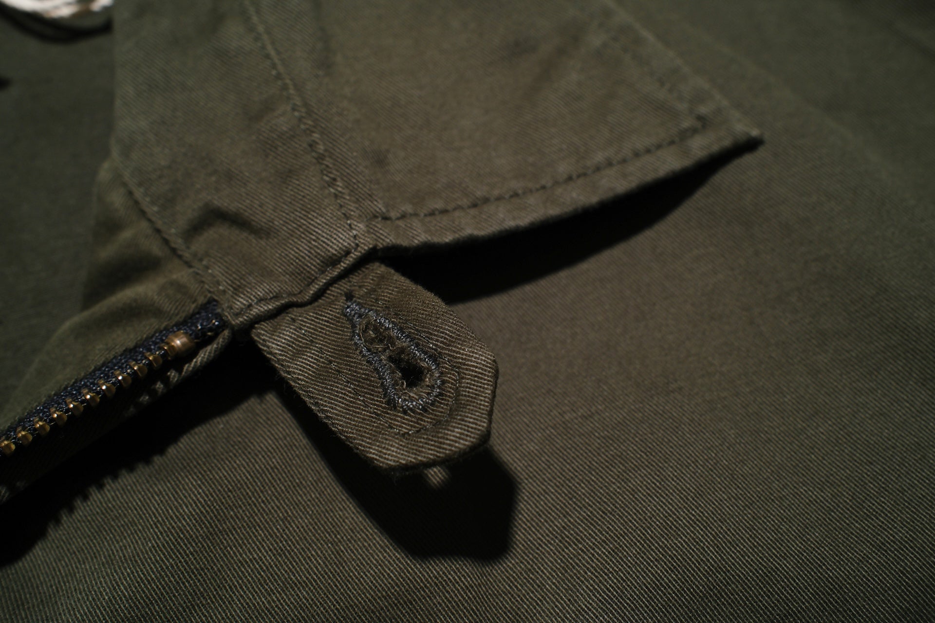 Sugar & Co. “Ivy Lecturer” Moleskin Swing Top Jacket (Olive)