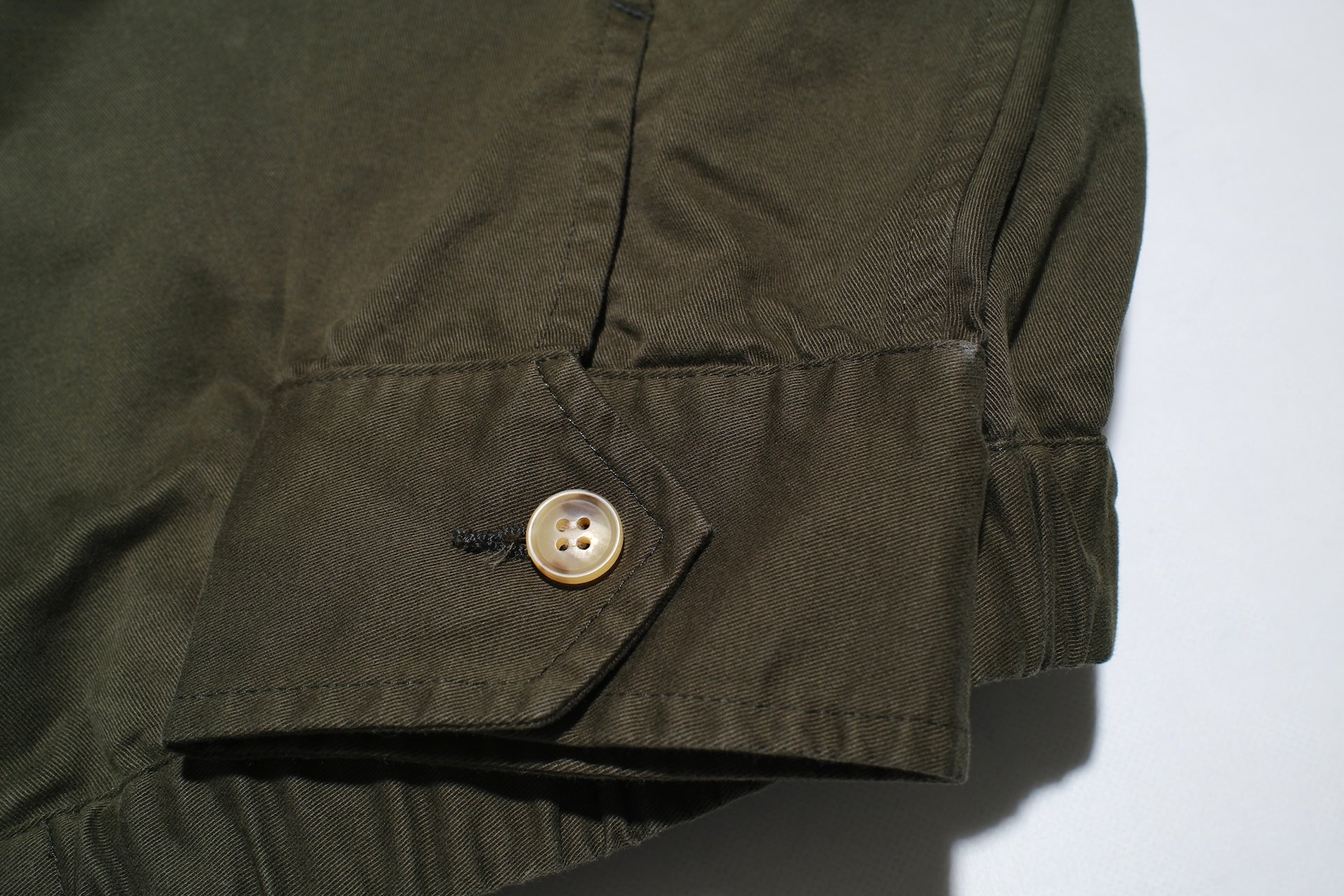 Sugar & Co. “Ivy Lecturer” Moleskin Swing Top Jacket (Olive)