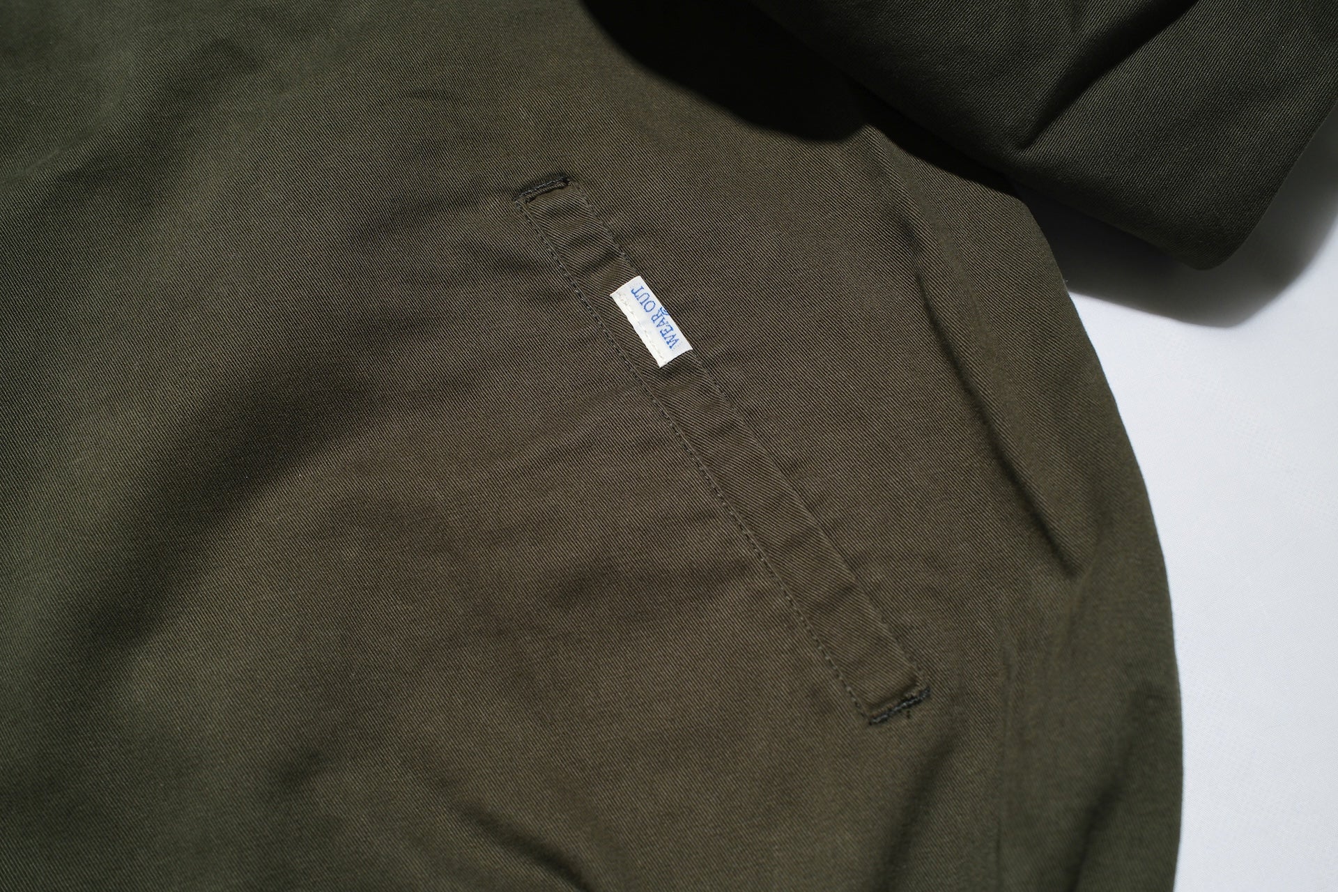 Sugar & Co. “Ivy Lecturer” Moleskin Swing Top Jacket (Olive)