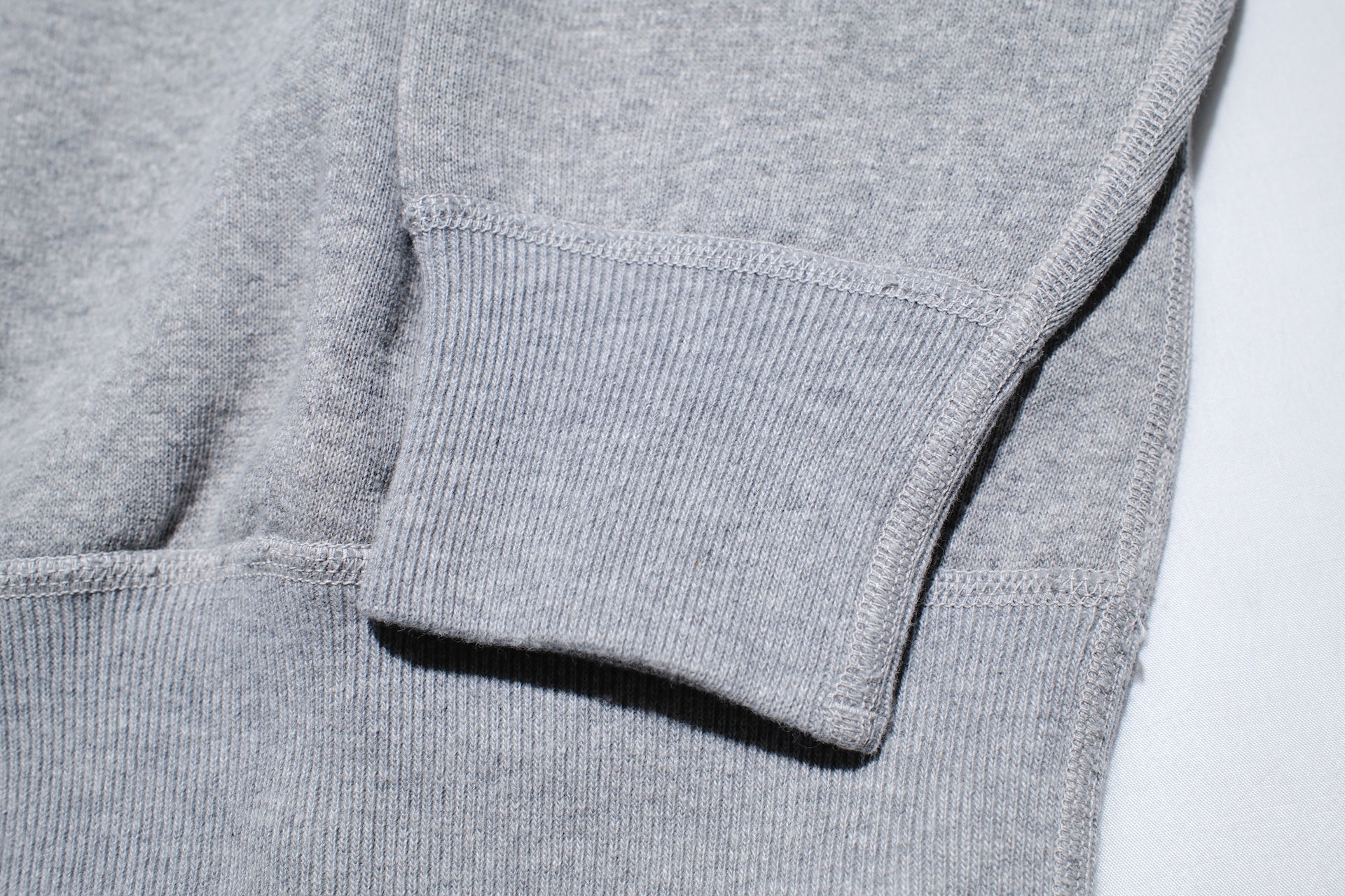 The Flat Head '26 Version 11oz Loopwheeled Sweatshirt (Grey)