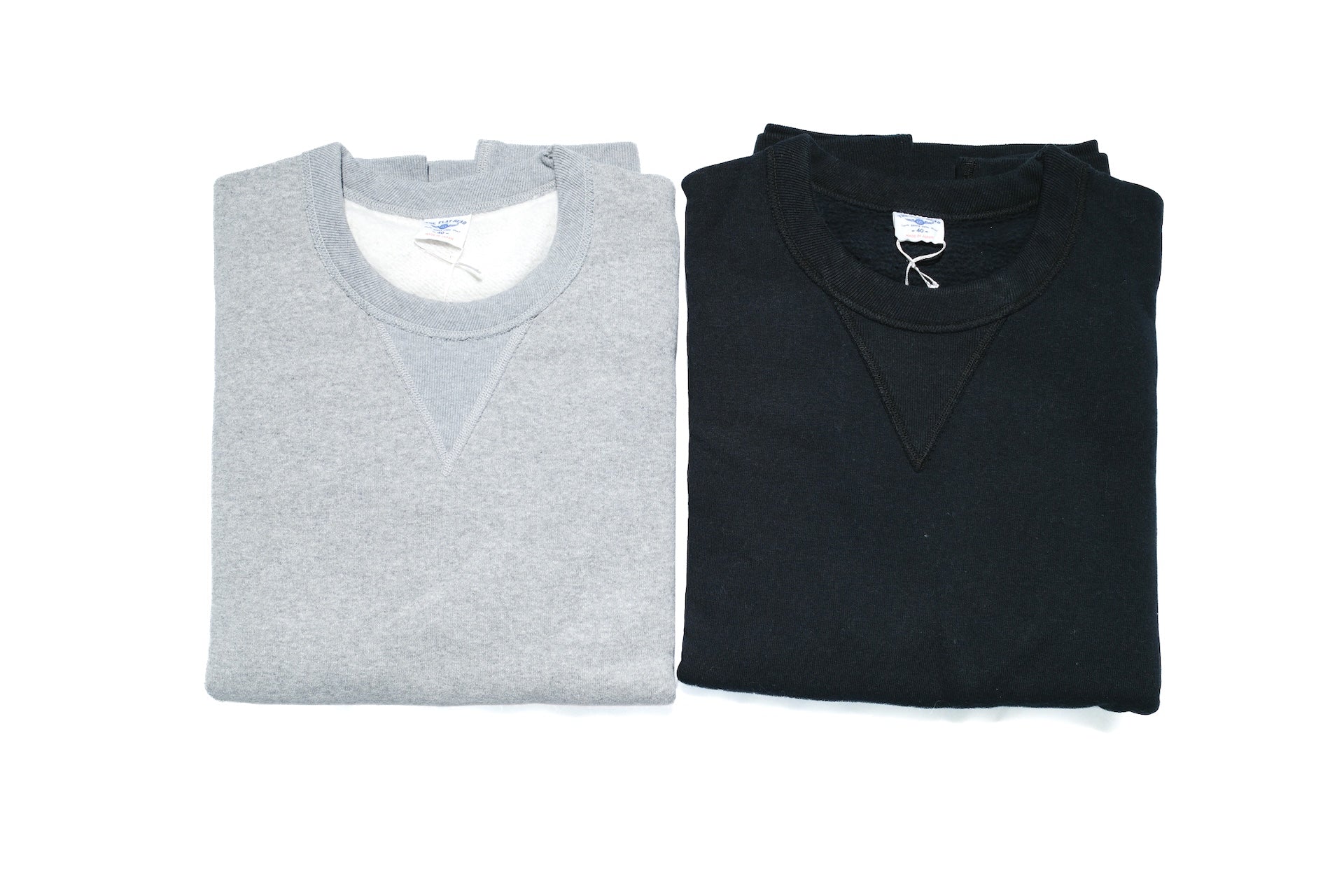 The Flat Head '26 Version 11oz Loopwheeled Sweatshirt (Grey)