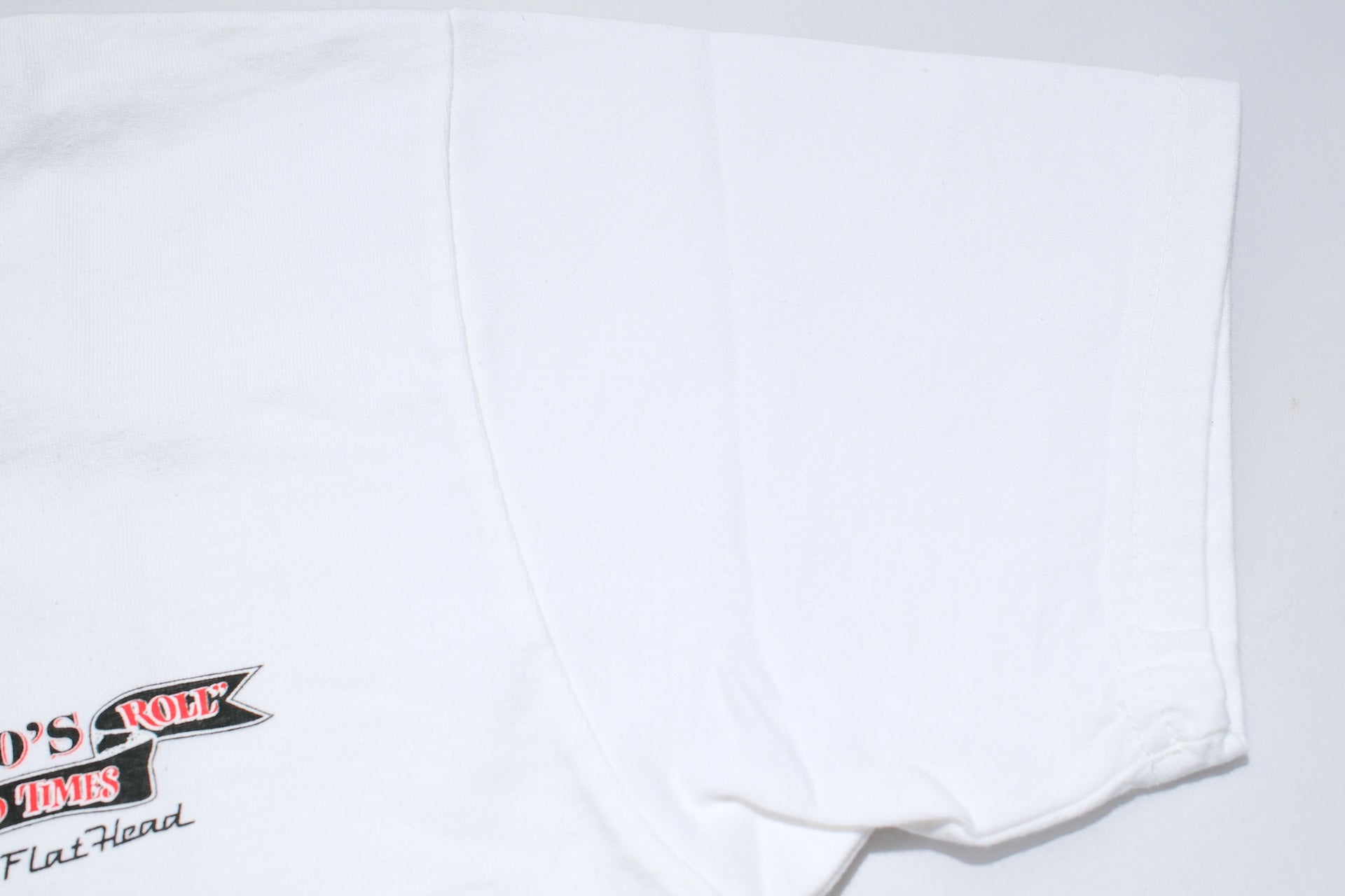 The Flat Head 9oz "Golden '50s" Loopwheeled Tee (Off White)