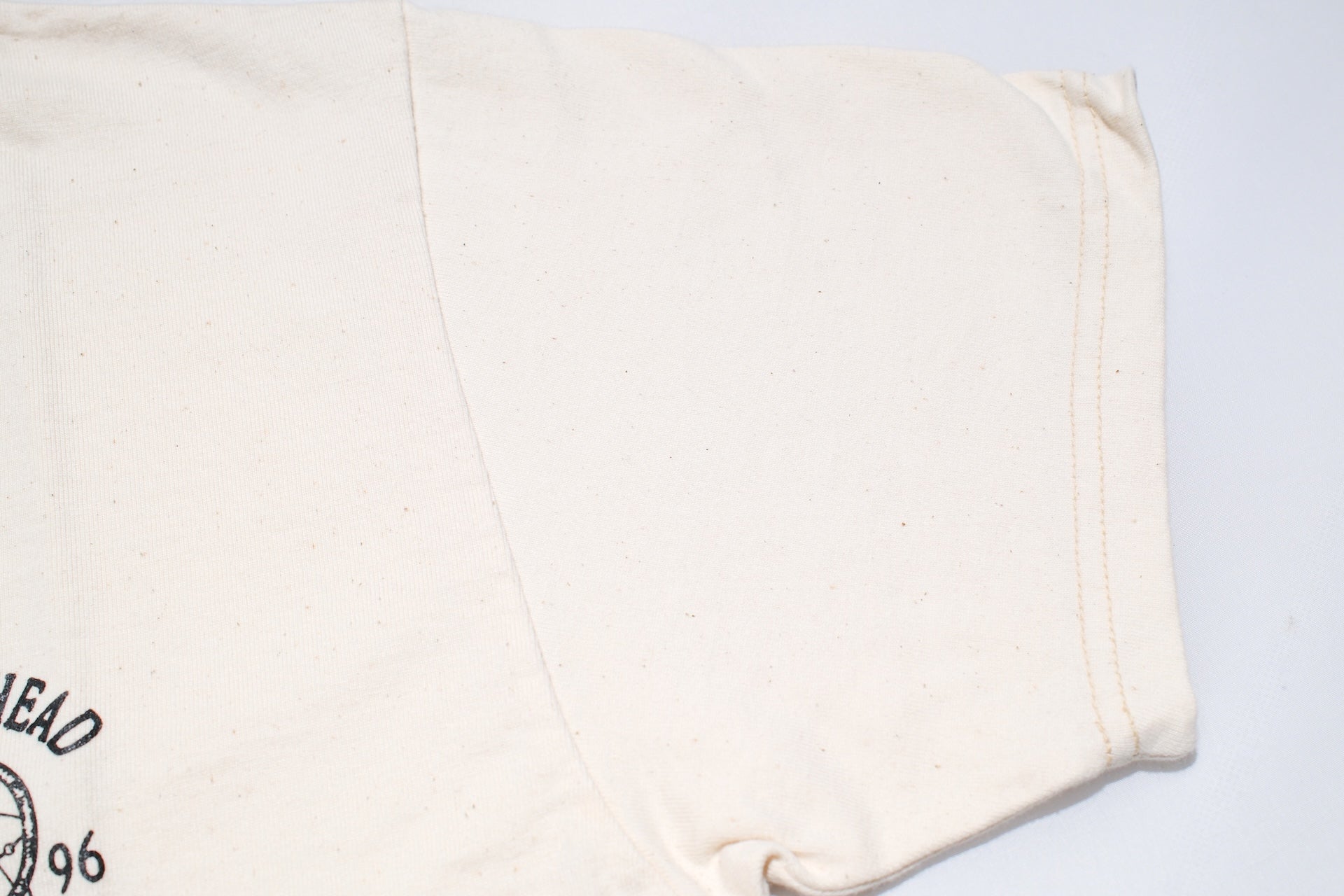 The Flat Head 9oz "Native American" Loopwheeled Tee (Natural Ivory)
