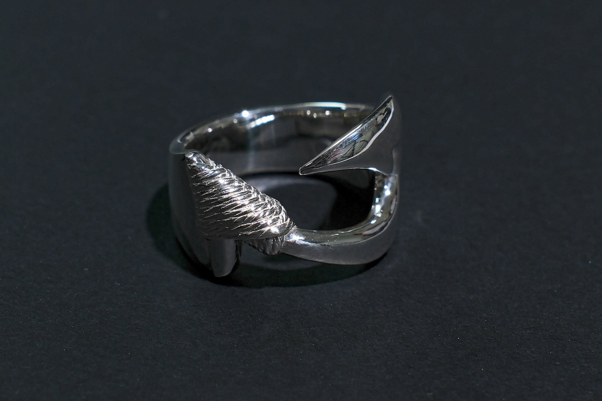 The One OCEAN “Hawaiian Makau” Signature Silver Ring