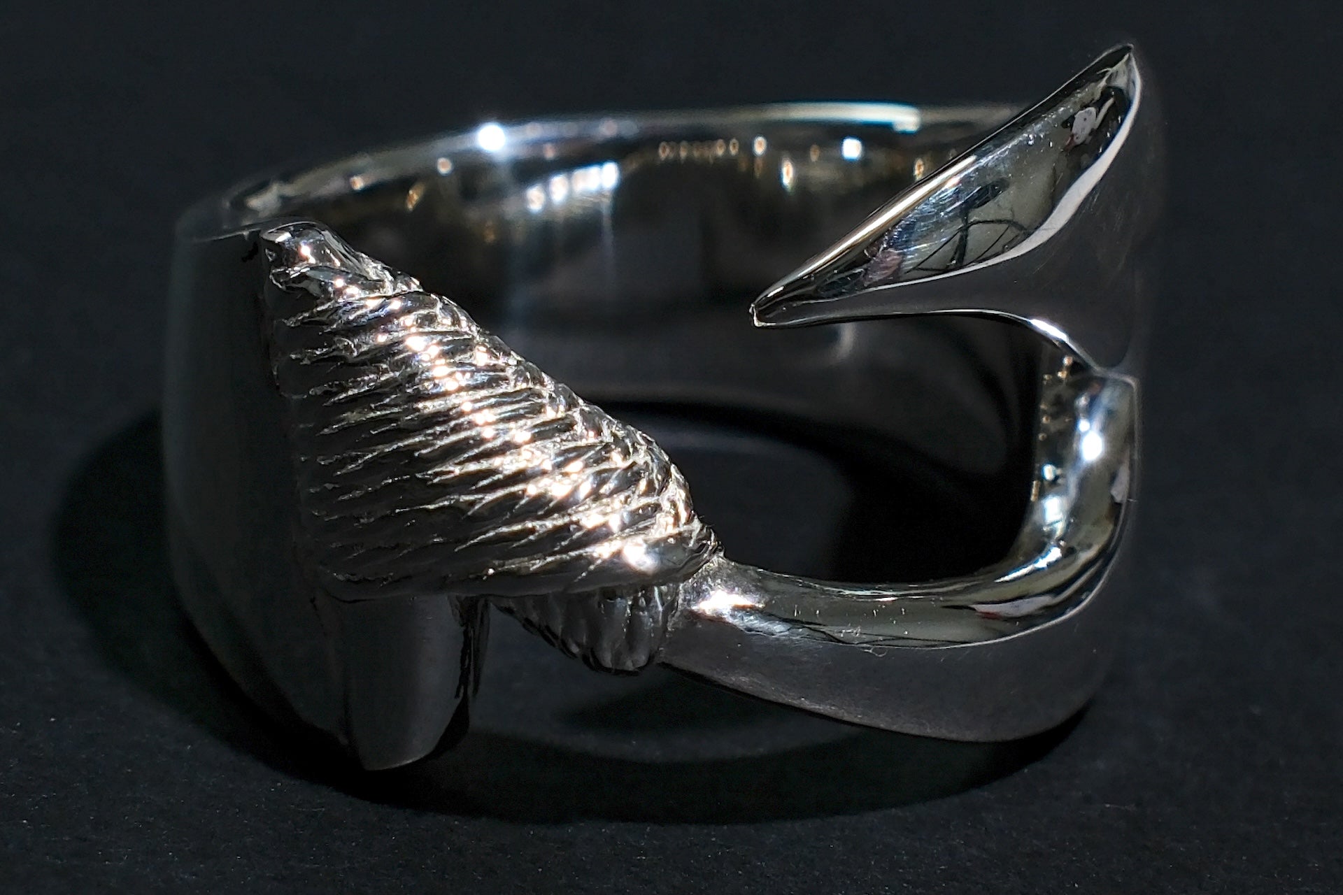 The One OCEAN “Hawaiian Makau” Signature Silver Ring