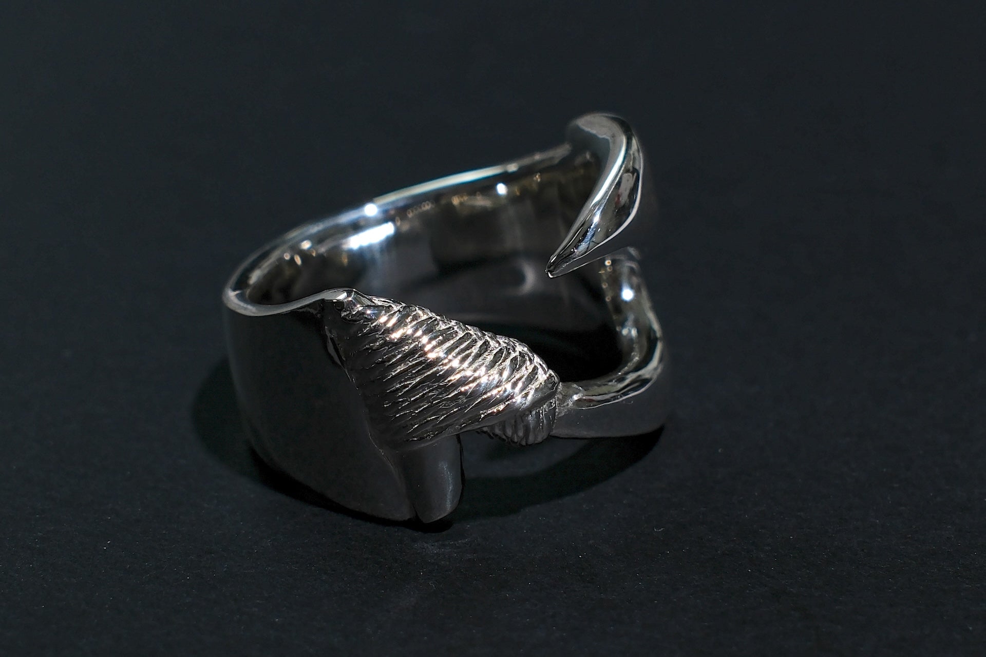 The One OCEAN “Hawaiian Makau” Signature Silver Ring