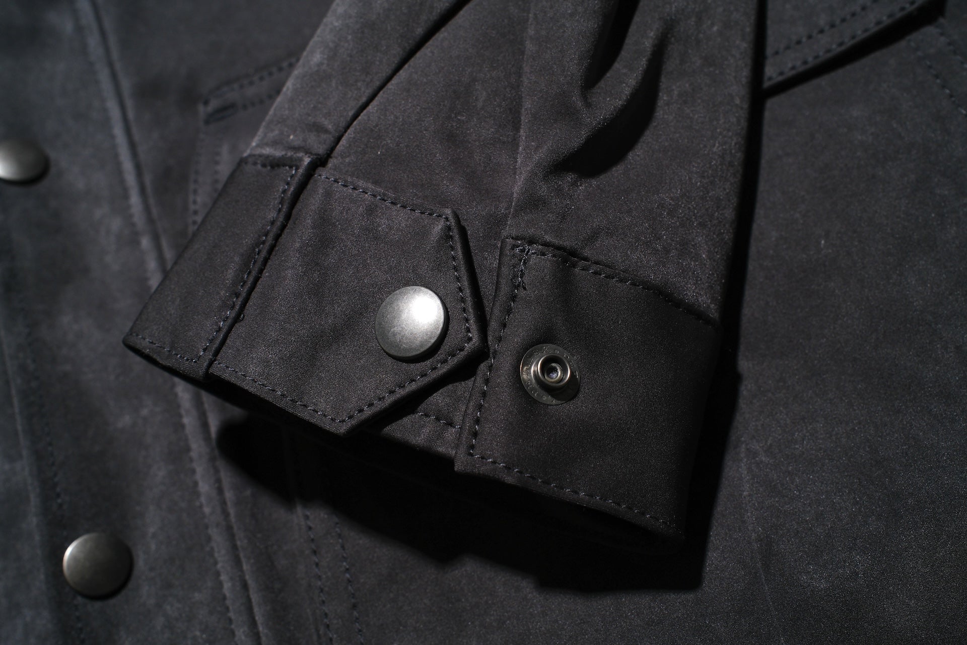 Unique Garment Suede-Touch 'Bird View VER 2.0' Mountain Parka (Smoke Black)
