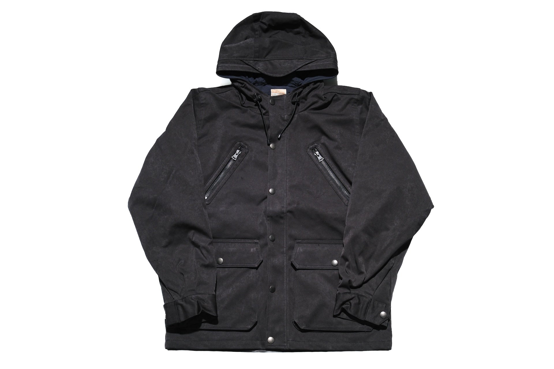 Unique Garment Suede-Touch 'Bird View VER 2.0' Mountain Parka (Smoke Black)
