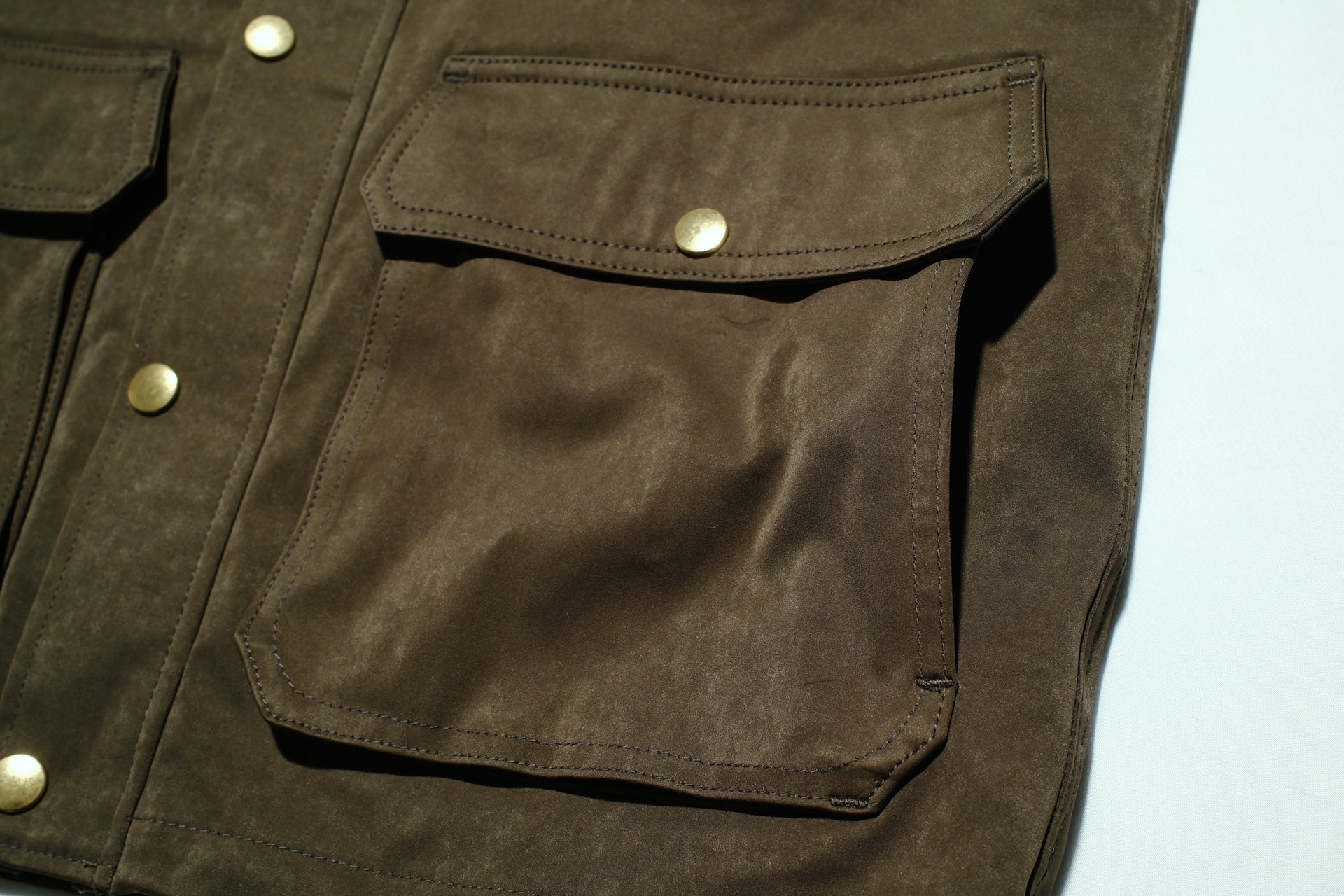 Unique Garment Suede-Touch 'Bird View VER 2.0' Mountain Parka (Moss Olive)