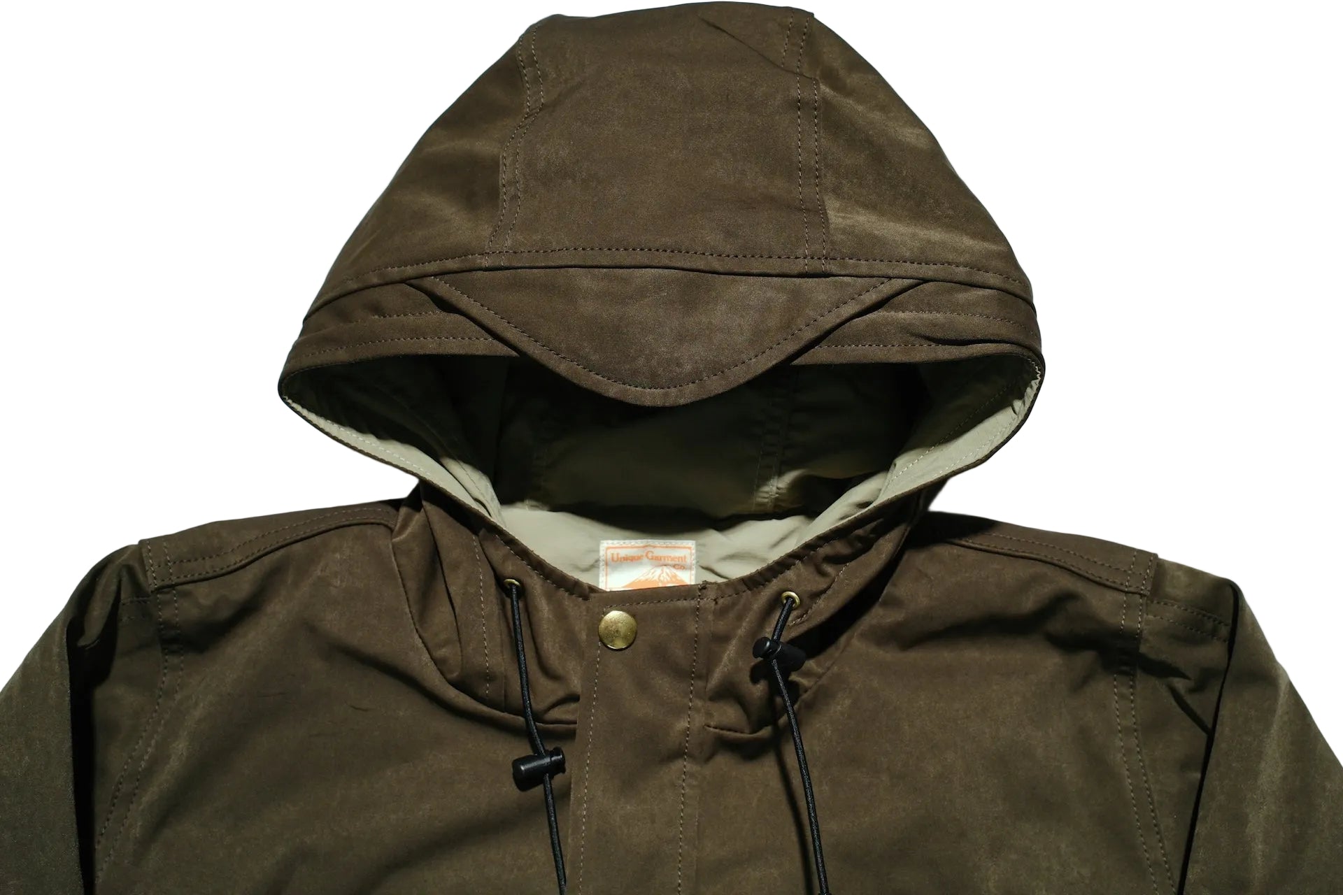 Unique Garment Suede-Touch 'Bird View VER 2.0' Mountain Parka (Moss Olive)