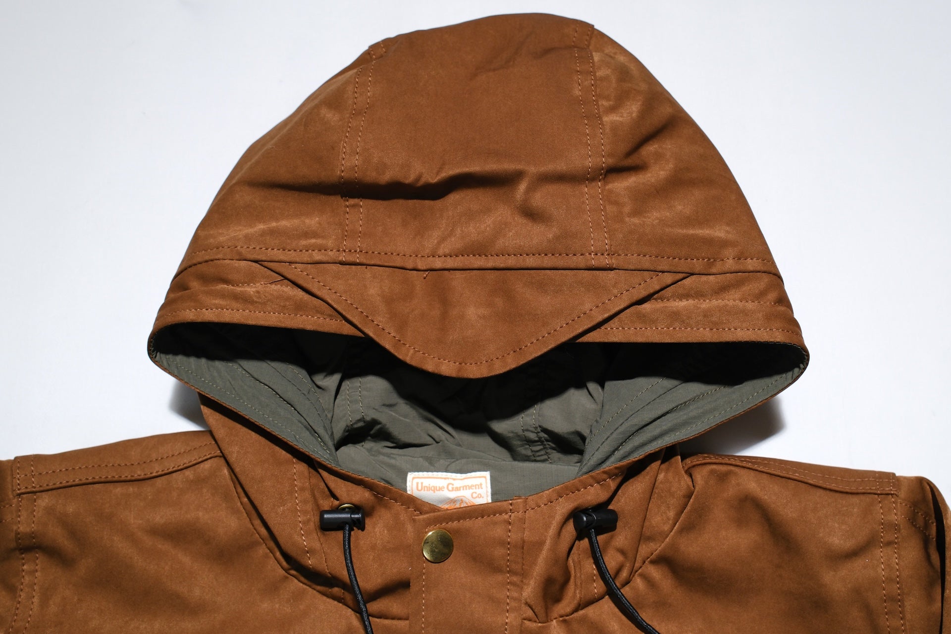 Unique Garment Suede-Touch 'Bird View VER 2.0' Mountain Parka (Earthy Brown)