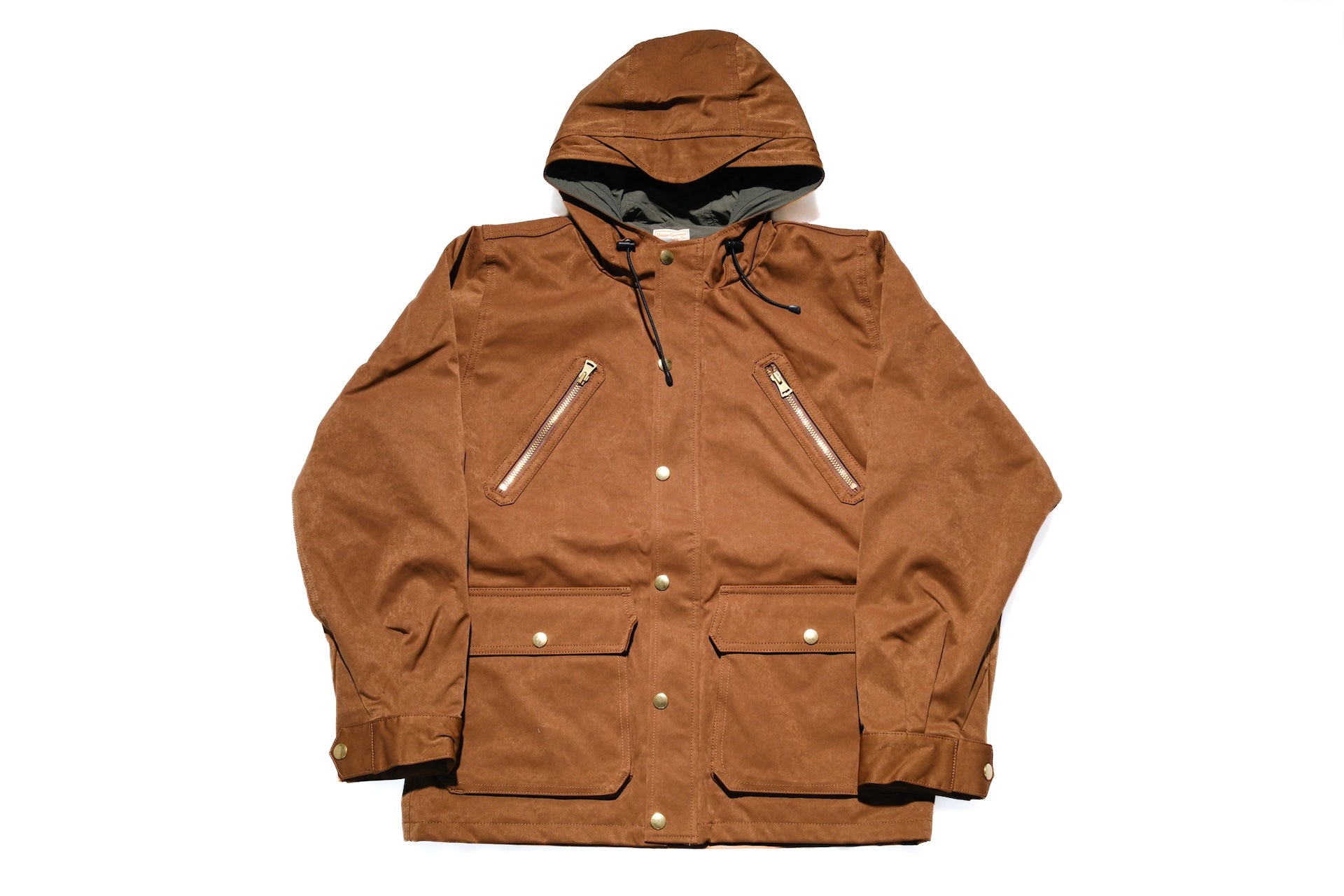 Unique Garment Suede-Touch 'Bird View VER 2.0' Mountain Parka (Earthy Brown)