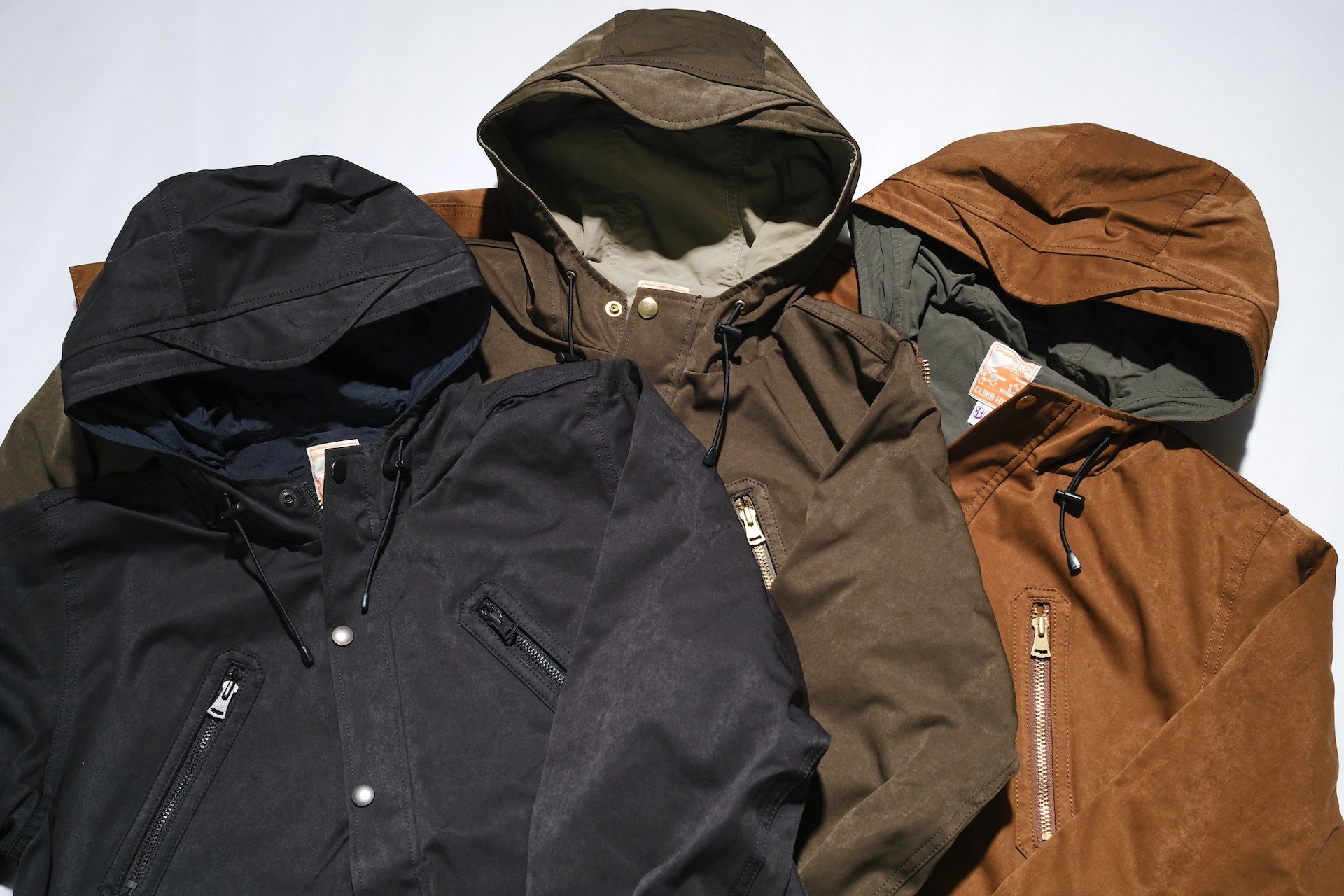 Unique Garment Suede-Touch 'Bird View VER 2.0' Mountain Parka (Moss Olive)