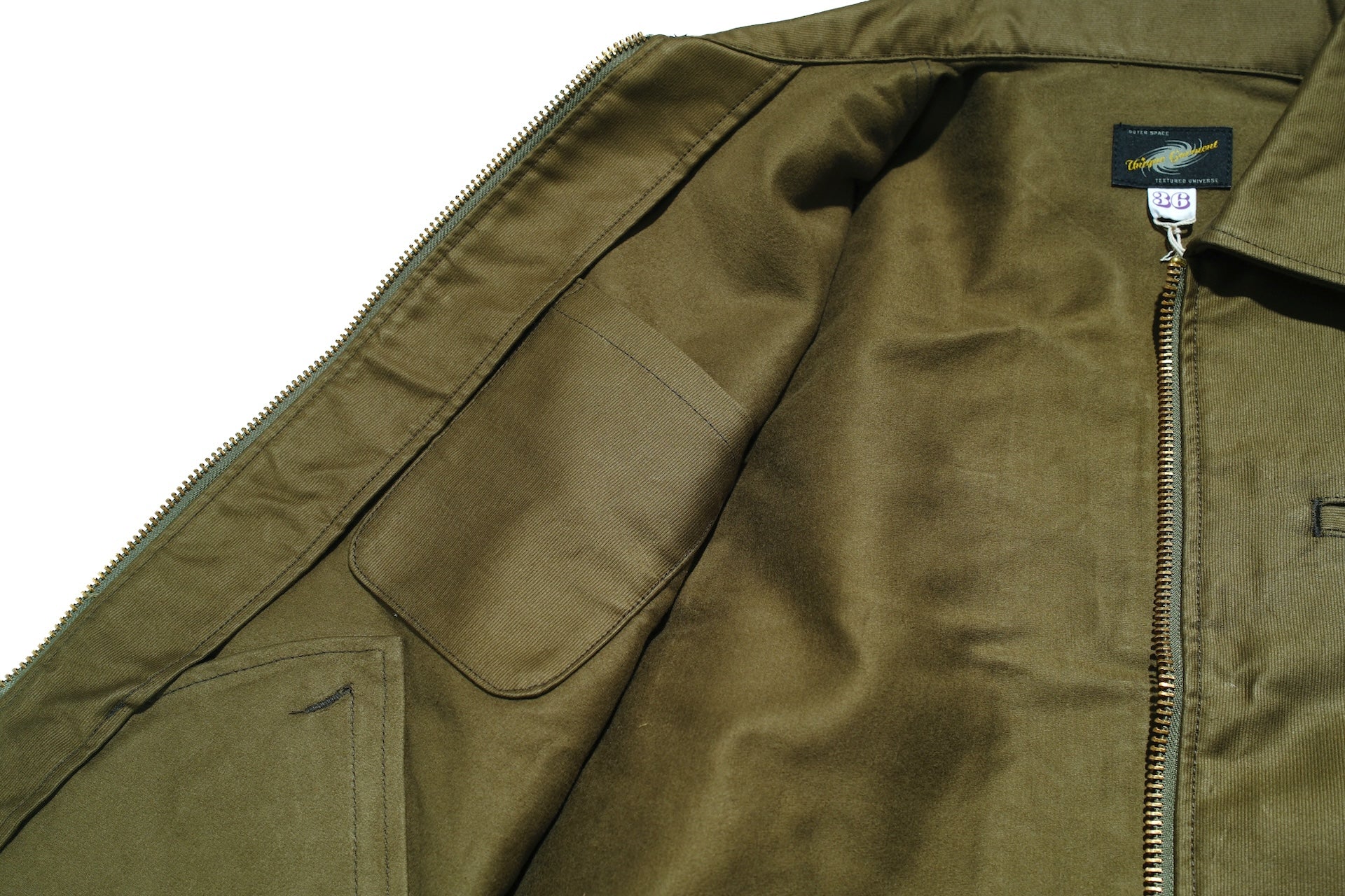 Unique Garment Heavyweight Jungle Cloth 'Utility VER 2.0' Jacket (Army Green)
