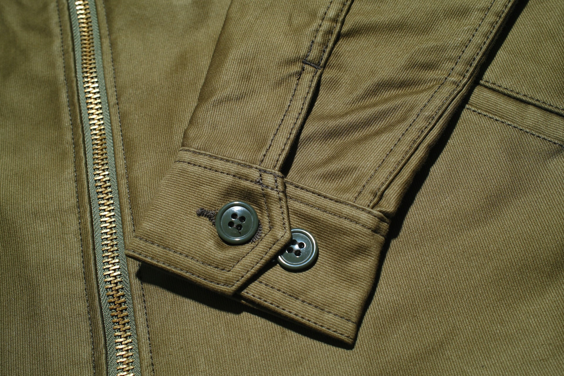 Unique Garment Heavyweight Jungle Cloth 'Utility VER 2.0' Jacket (Army Green)