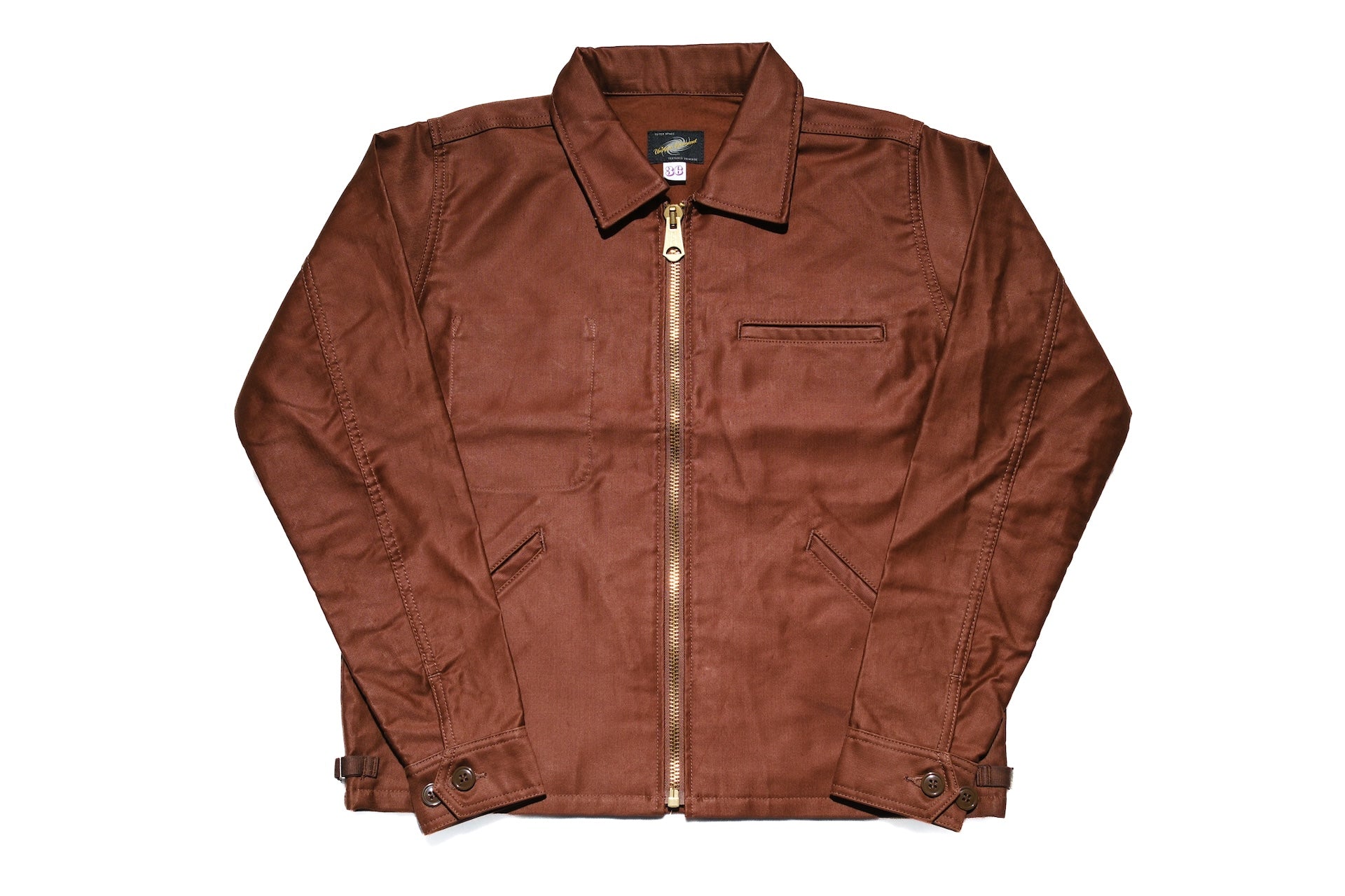 Unique Garment Heavyweight Jungle Cloth 'Utility VER 2.0' Jacket (Rust Brown)