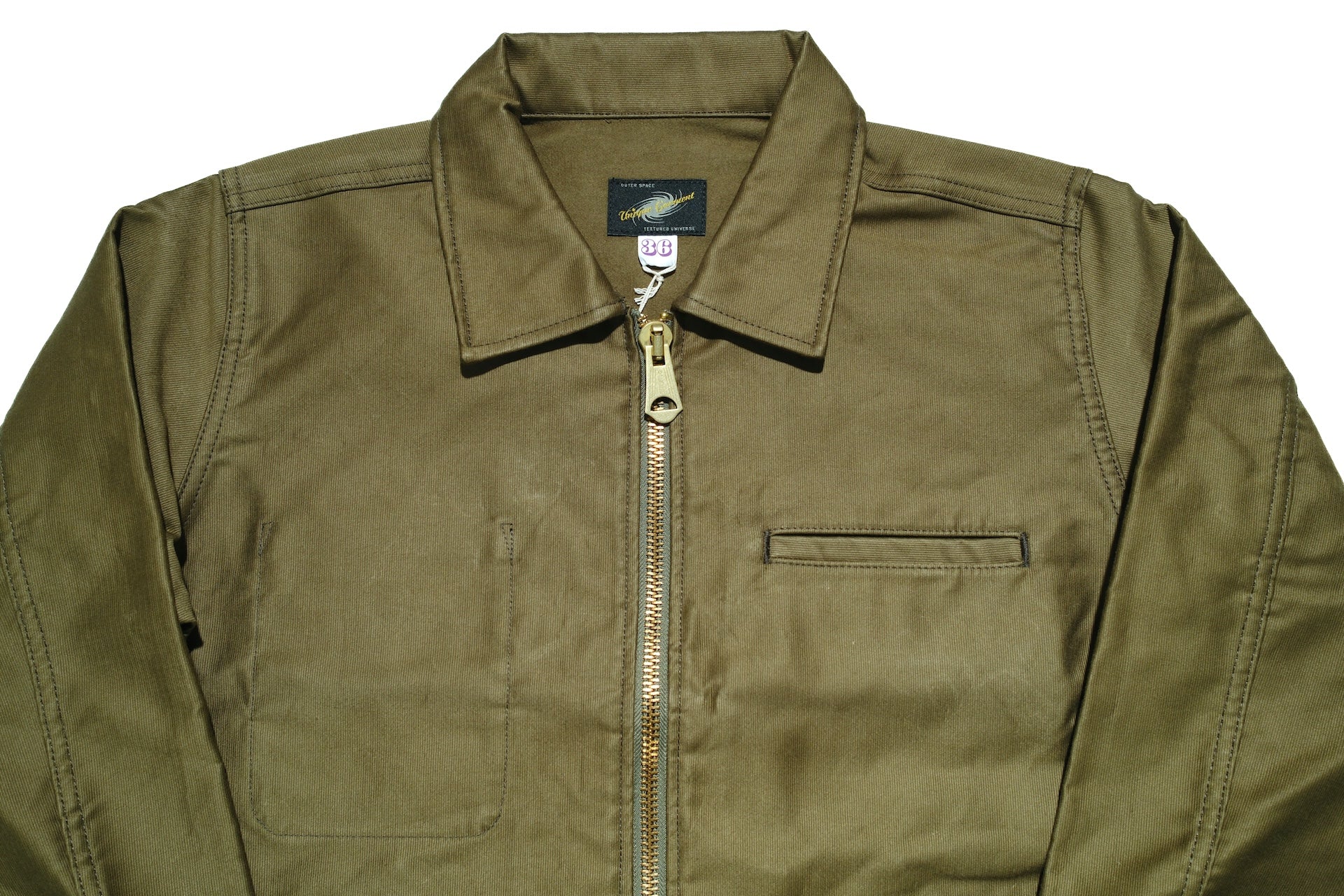Unique Garment Heavyweight Jungle Cloth 'Utility VER 2.0' Jacket (Army Green)