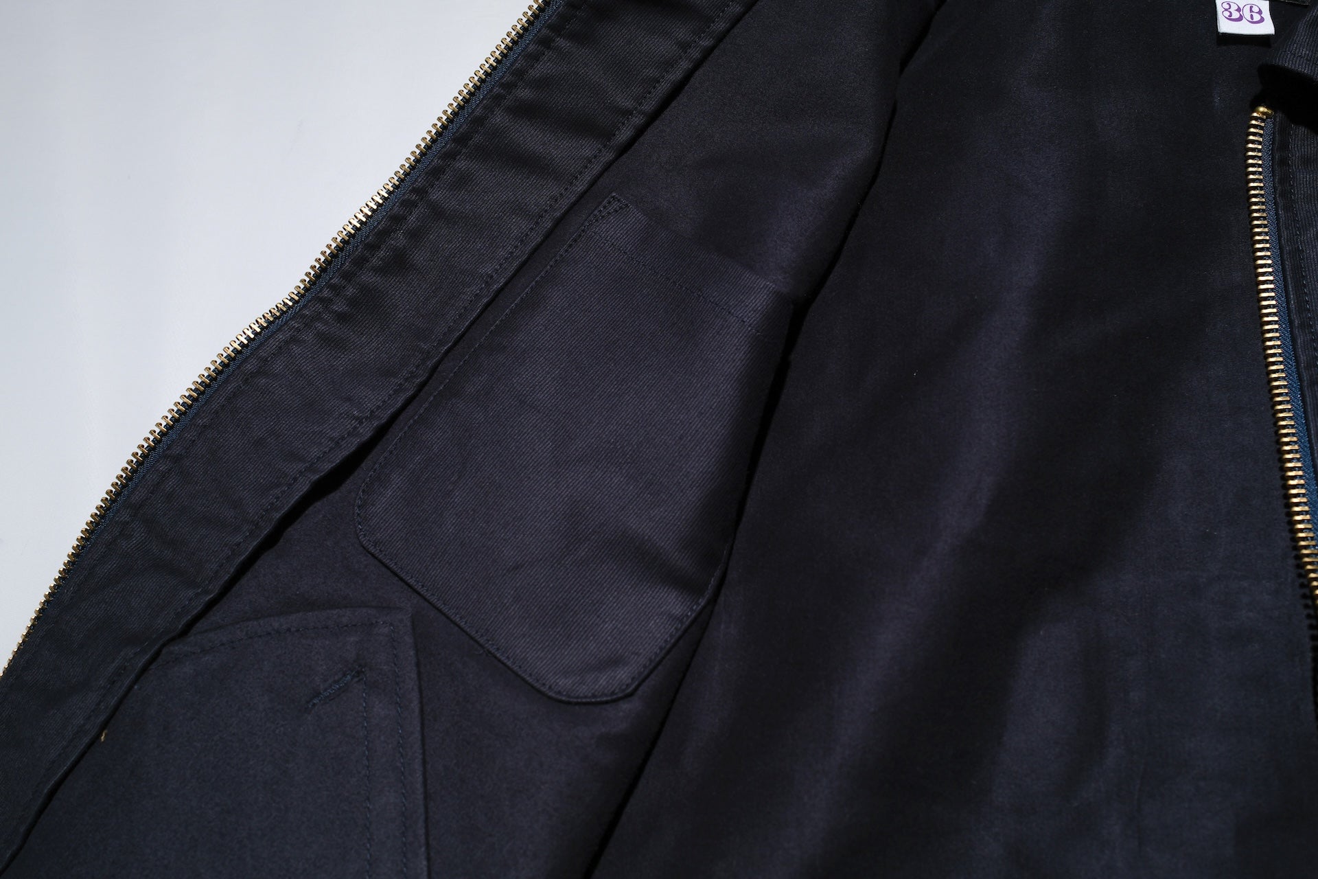 Unique Garment Heavyweight Jungle Cloth 'Utility VER 2.0' Jacket (Midnight Navy)