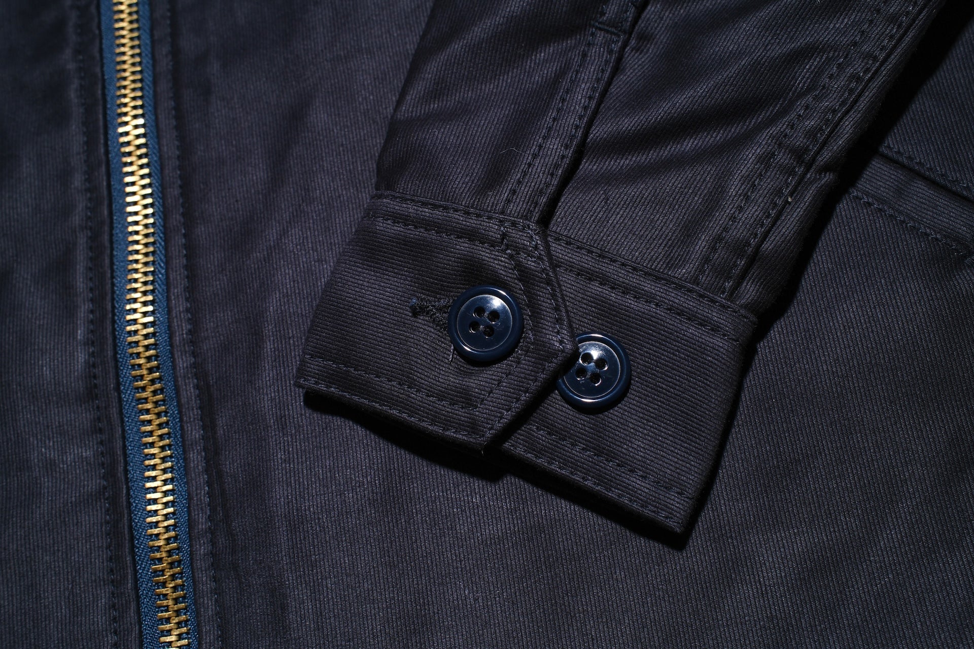 Unique Garment Heavyweight Jungle Cloth 'Utility VER 2.0' Jacket (Midnight Navy)