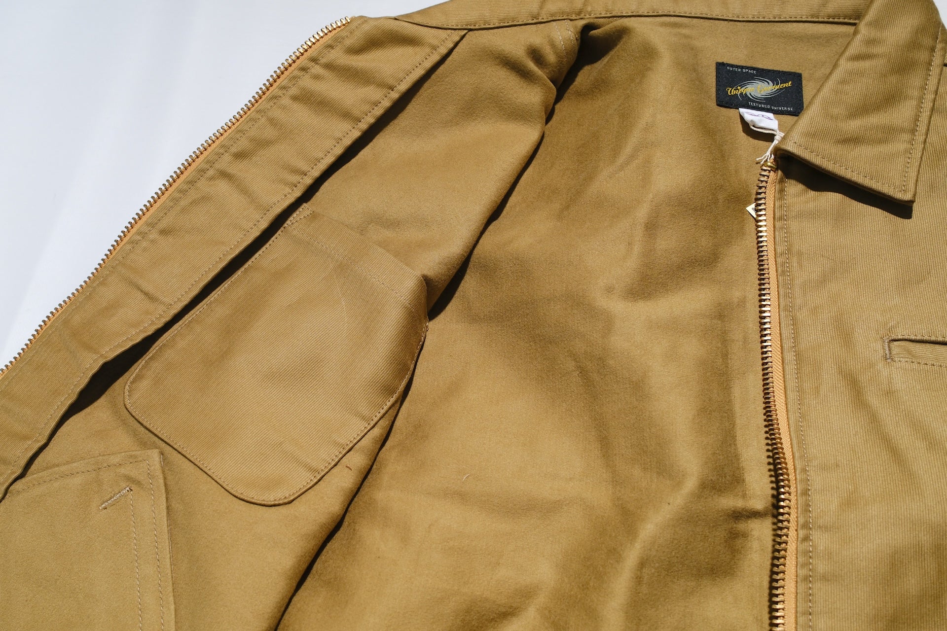 Unique Garment Heavyweight Jungle Cloth 'Utility VER 2.0' Jacket (Sand Beige)