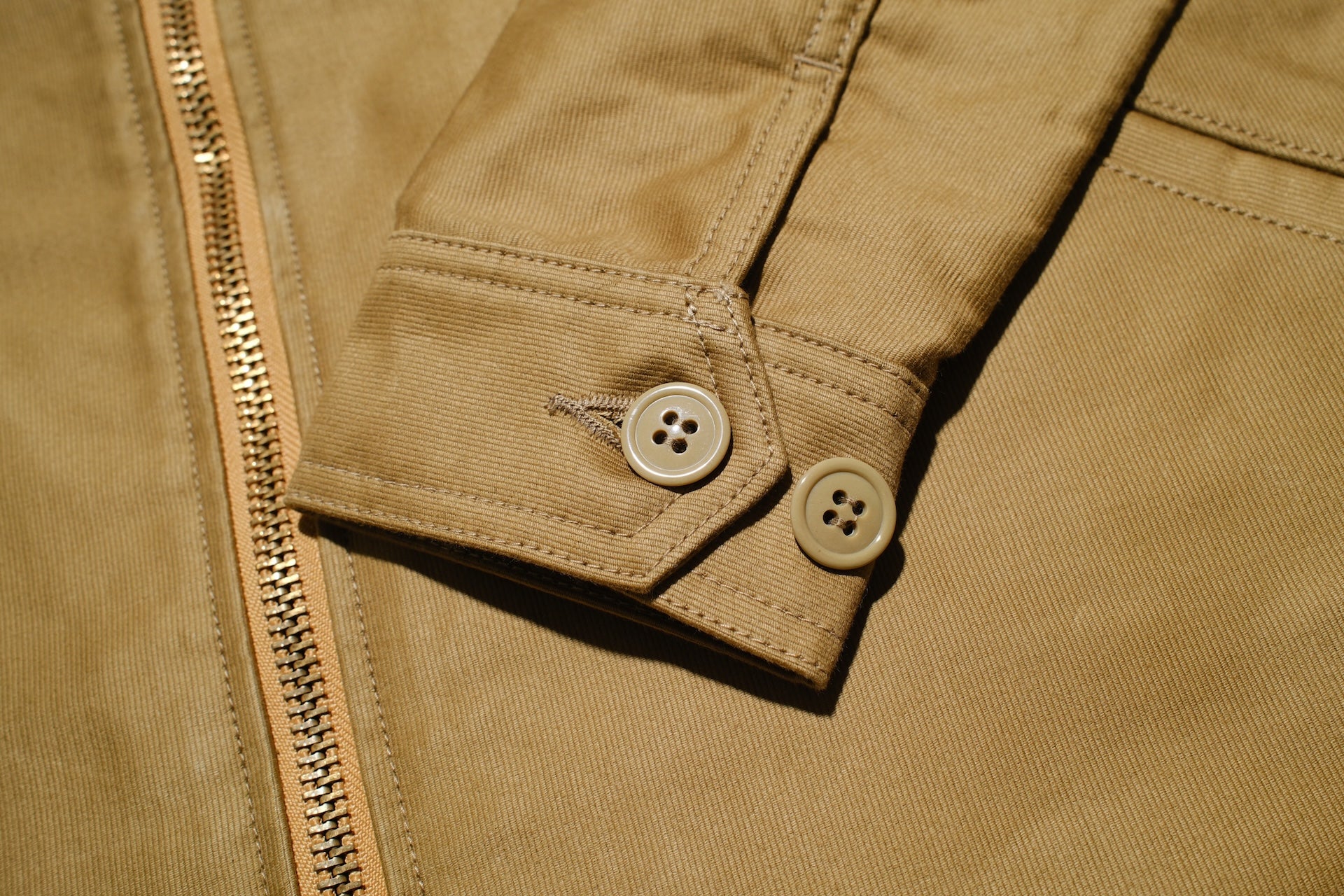 Unique Garment Heavyweight Jungle Cloth 'Utility VER 2.0' Jacket (Sand Beige)