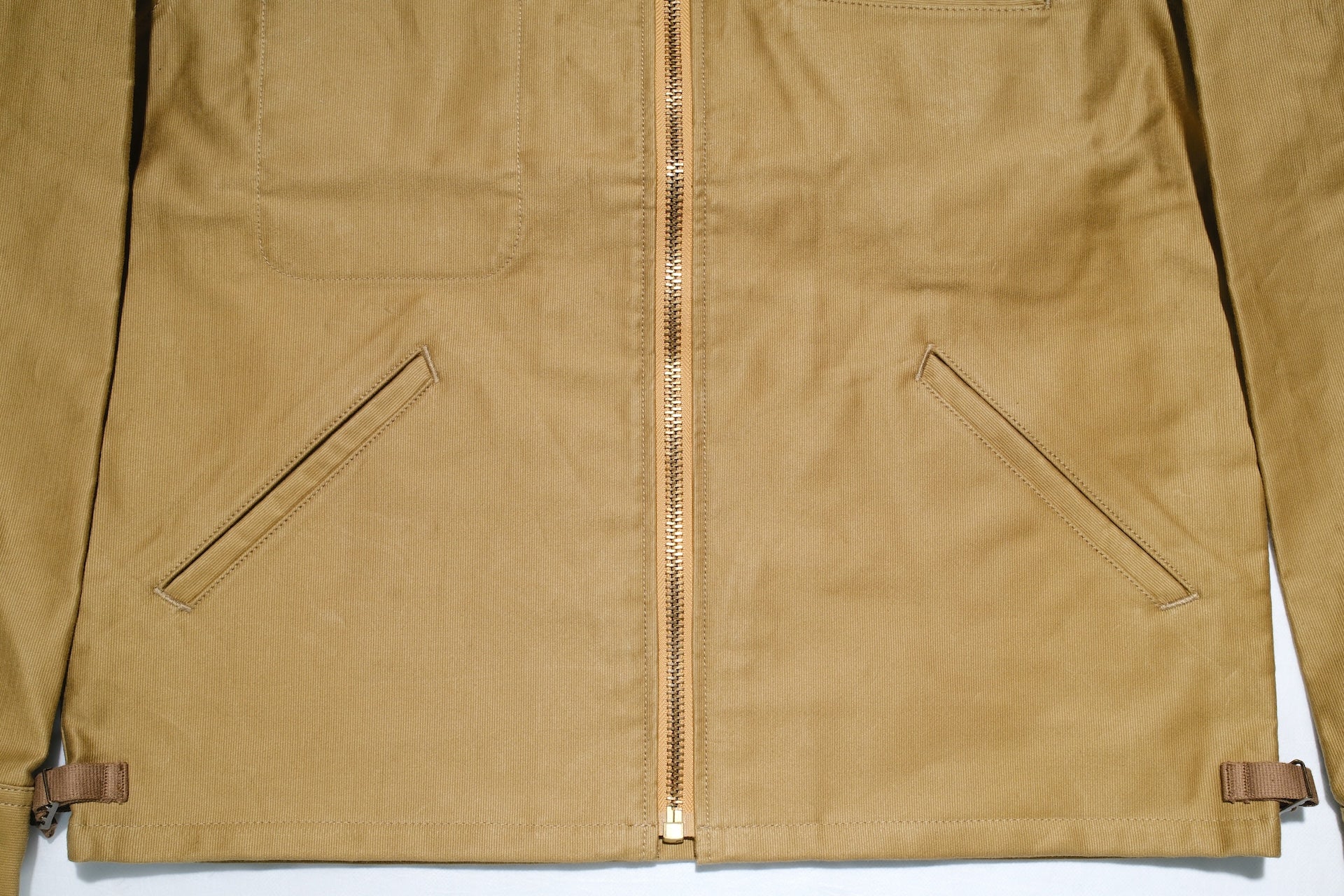 Unique Garment Heavyweight Jungle Cloth 'Utility VER 2.0' Jacket (Sand Beige)