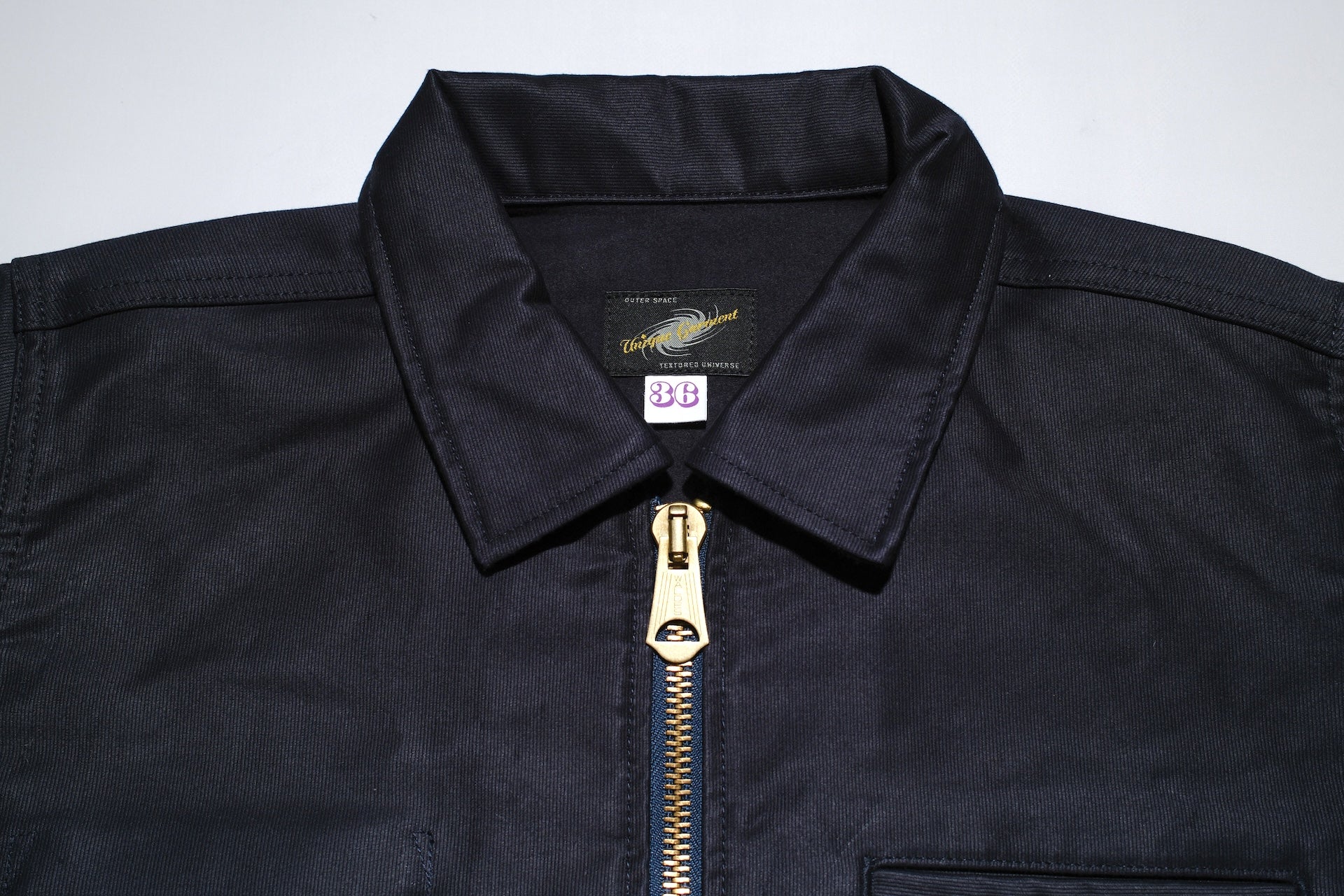 Unique Garment Heavyweight Jungle Cloth 'Utility VER 2.0' Jacket (Midnight Navy)