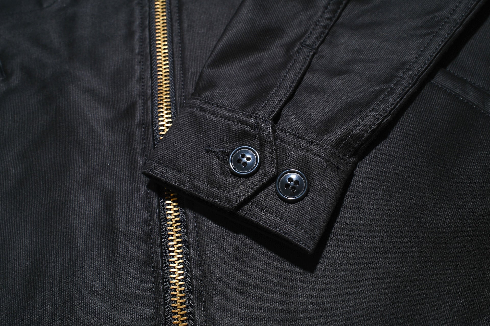 Unique Garment Heavyweight Jungle Cloth 'Utility VER 2.0' Jacket (Jet Black)