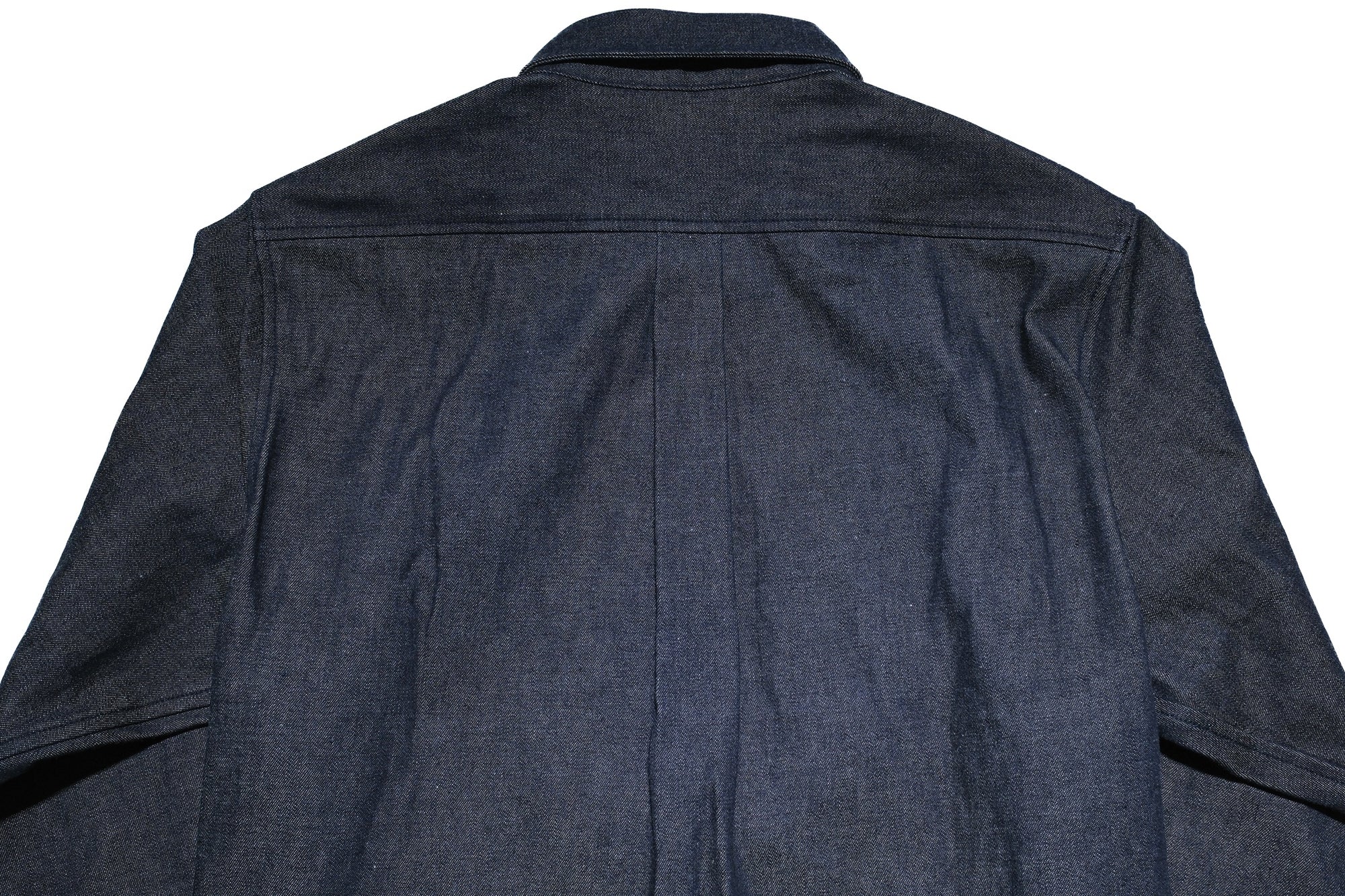 Unique Garment 12oz Selvage Denim 'Gatsby' Oxford Shirt (Grand Indigo)