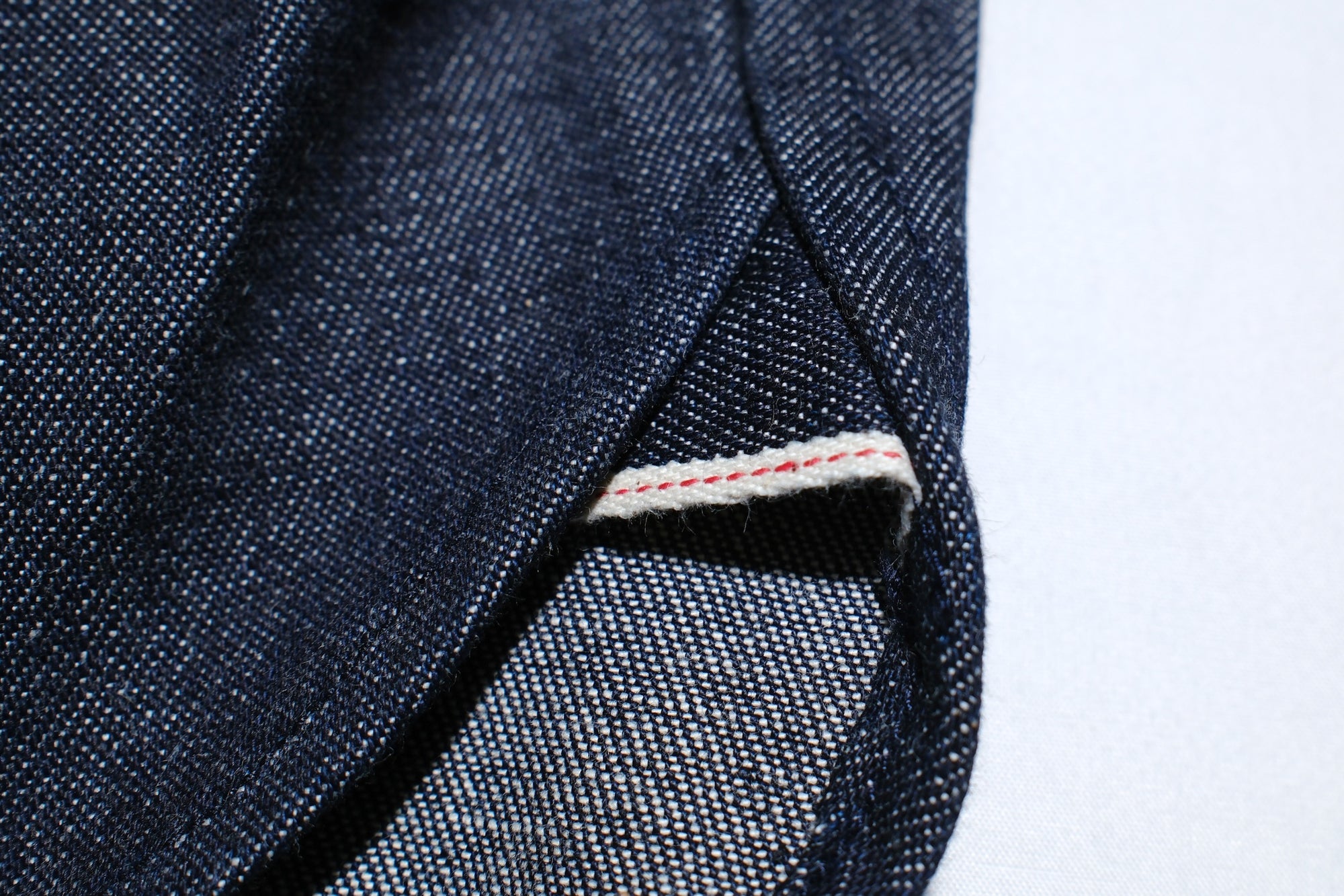 Unique Garment 12oz Selvage Denim 'Gatsby' Oxford Shirt (Grand Indigo)