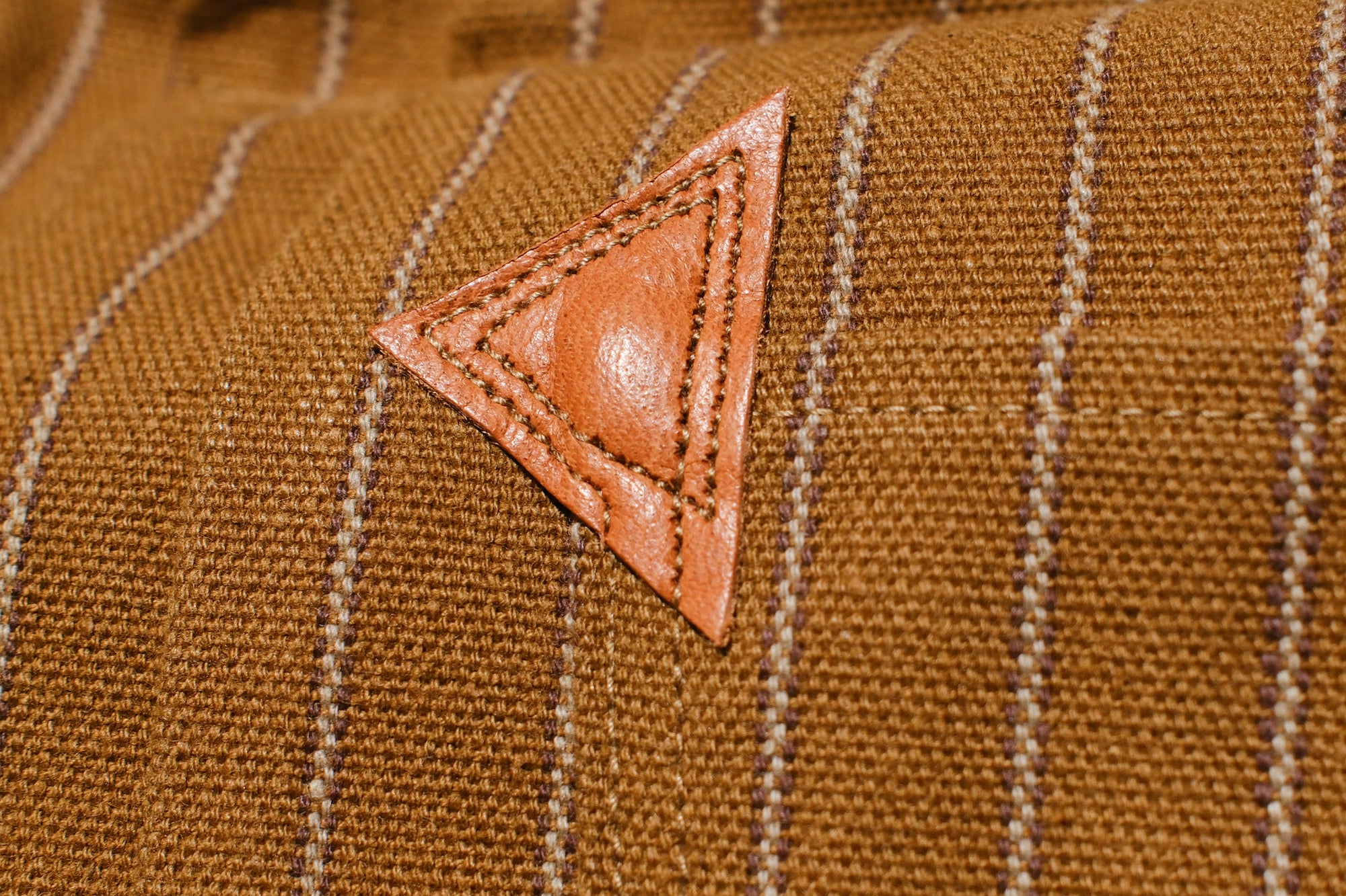 Warehouse Co. 11oz "Greenebaum" Leather Bound Selvage Duck Canvas Blouse