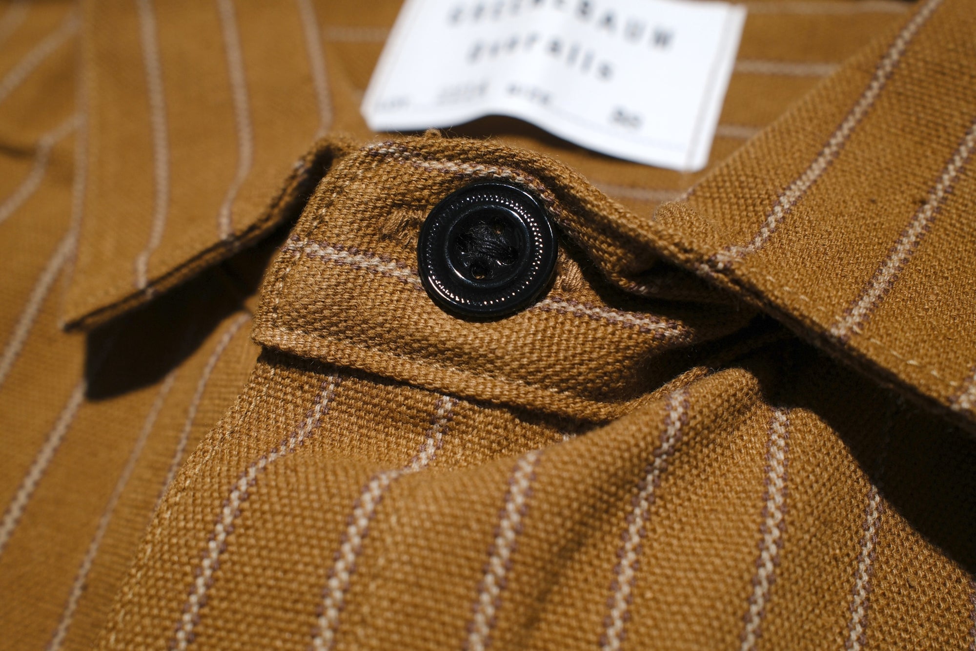 Warehouse Co. 11oz "Greenebaum" Leather Bound Selvage Duck Canvas Blouse