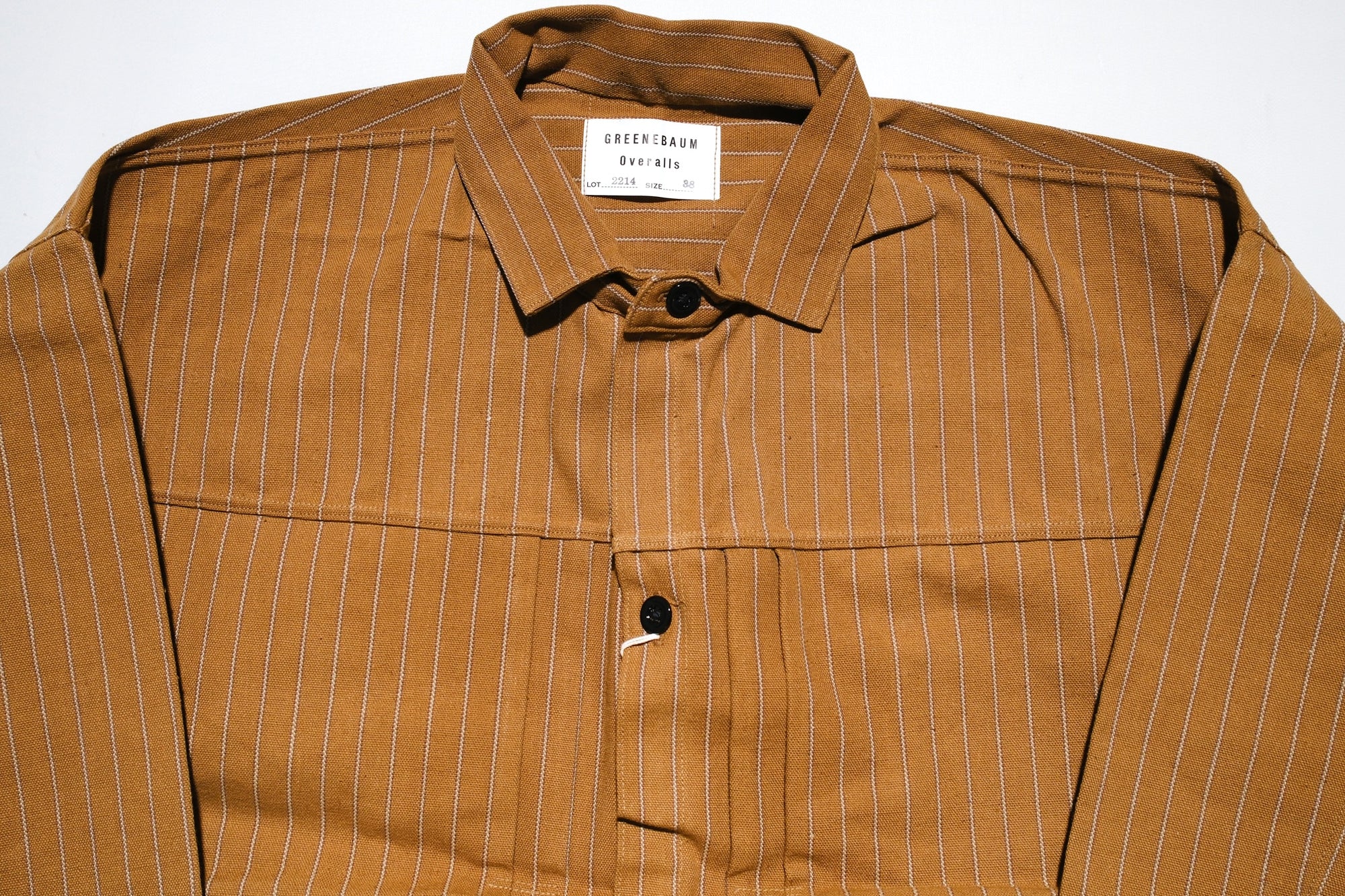 Warehouse Co. 11oz "Greenebaum" Leather Bound Selvage Duck Canvas Blouse