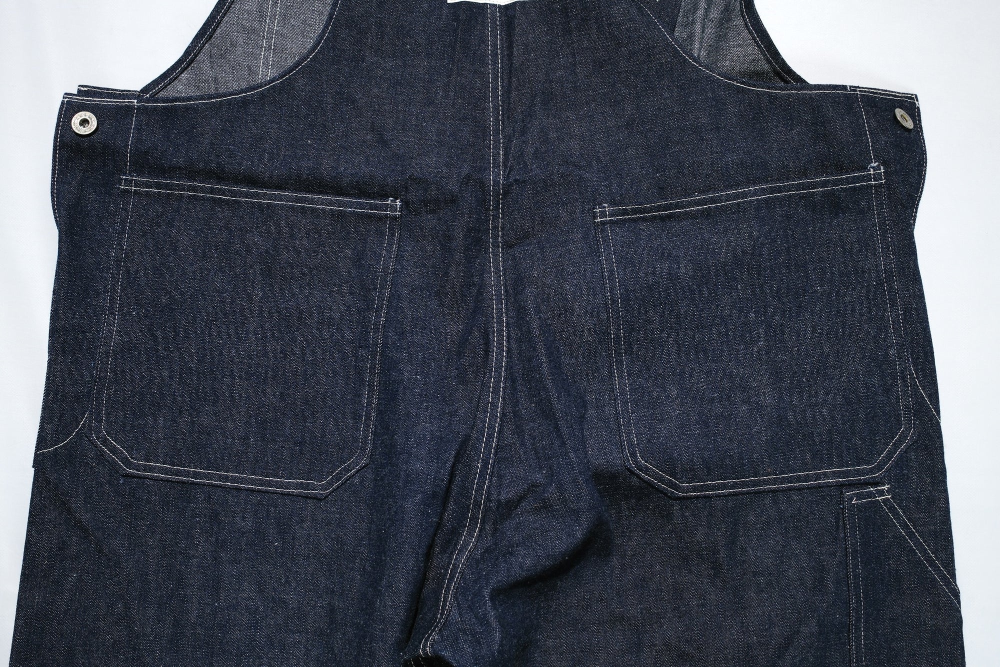 Warehouse Co. Late 30s 12.5oz Indigo Dyed Denim Overalls