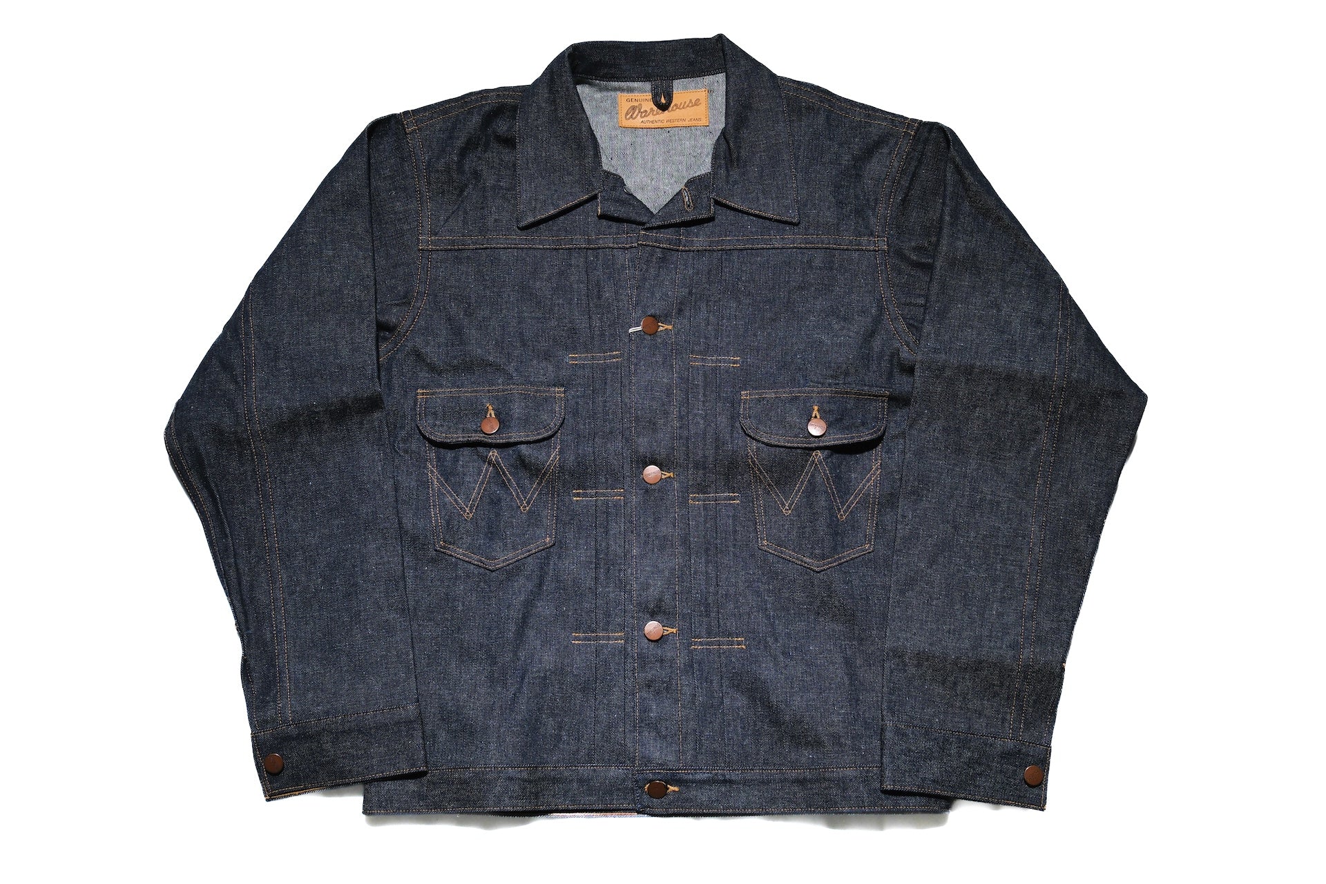 Warehouse Co. 13.5oz Indigo Dyed ’47 Pre-Rodeo Type 2 Denim Jacket