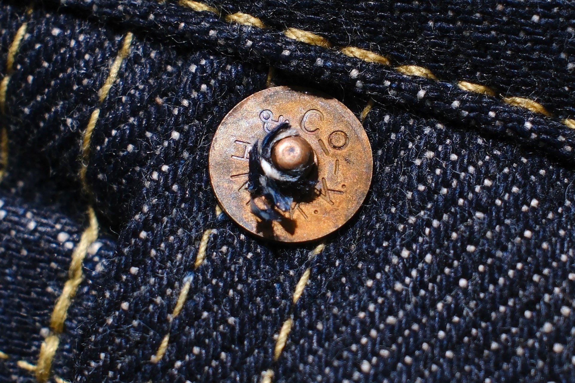 Warehouse Co. 14oz S1003XX “30TH ANNIVERSARY” Indigo Dyed WWII Denim (Classic Straight fit)