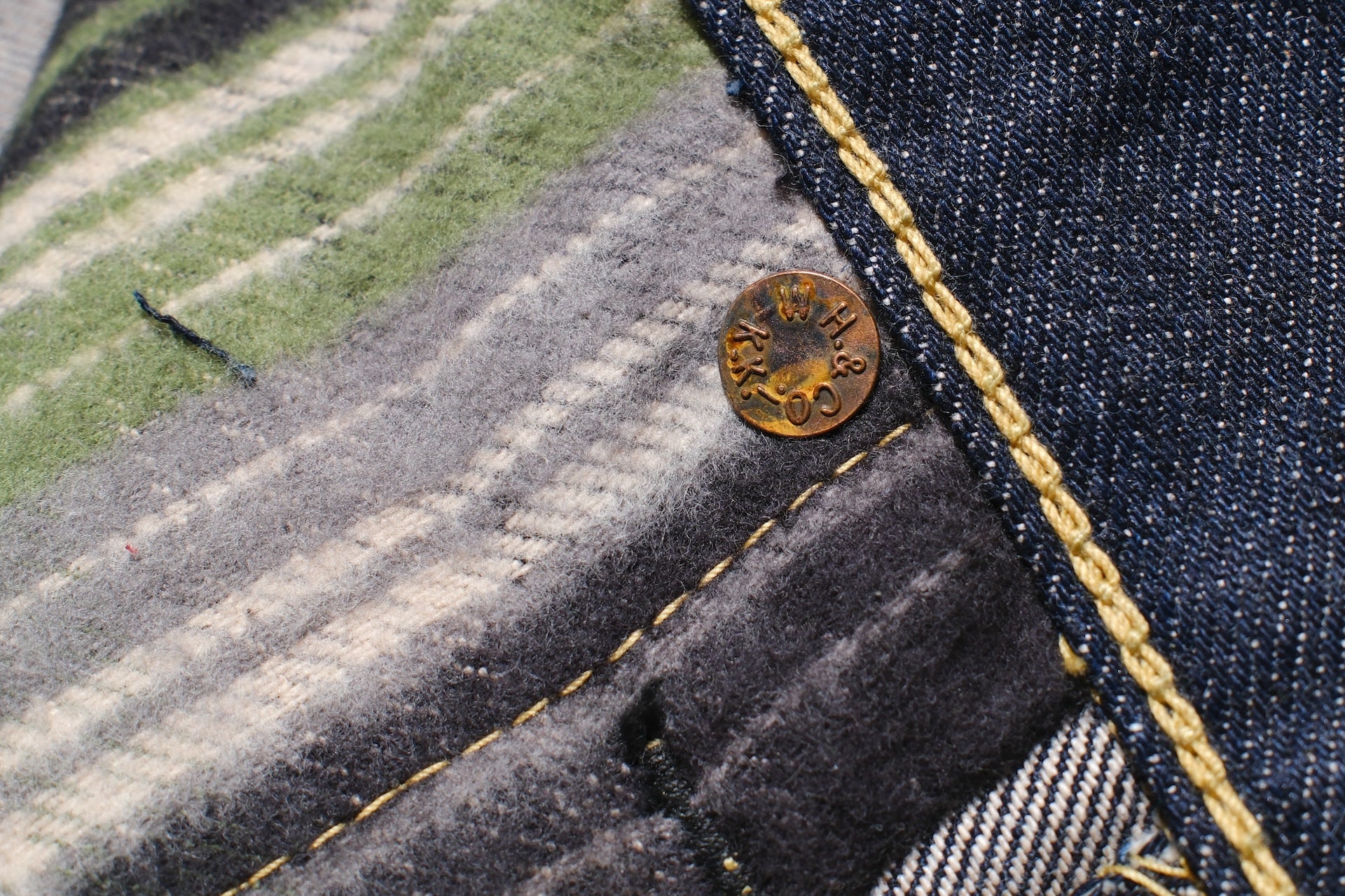 Warehouse Co. 14oz S1003XX “30TH ANNIVERSARY” Indigo Dyed WWII Denim (Classic Straight fit)