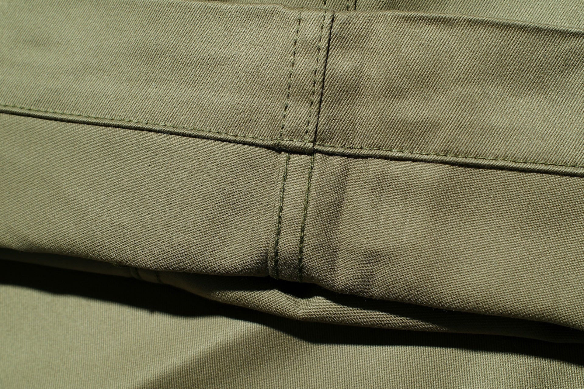 Warehouse Co. 12oz Selvage Weapon Twill West Point Chinos (Vintage Olive)