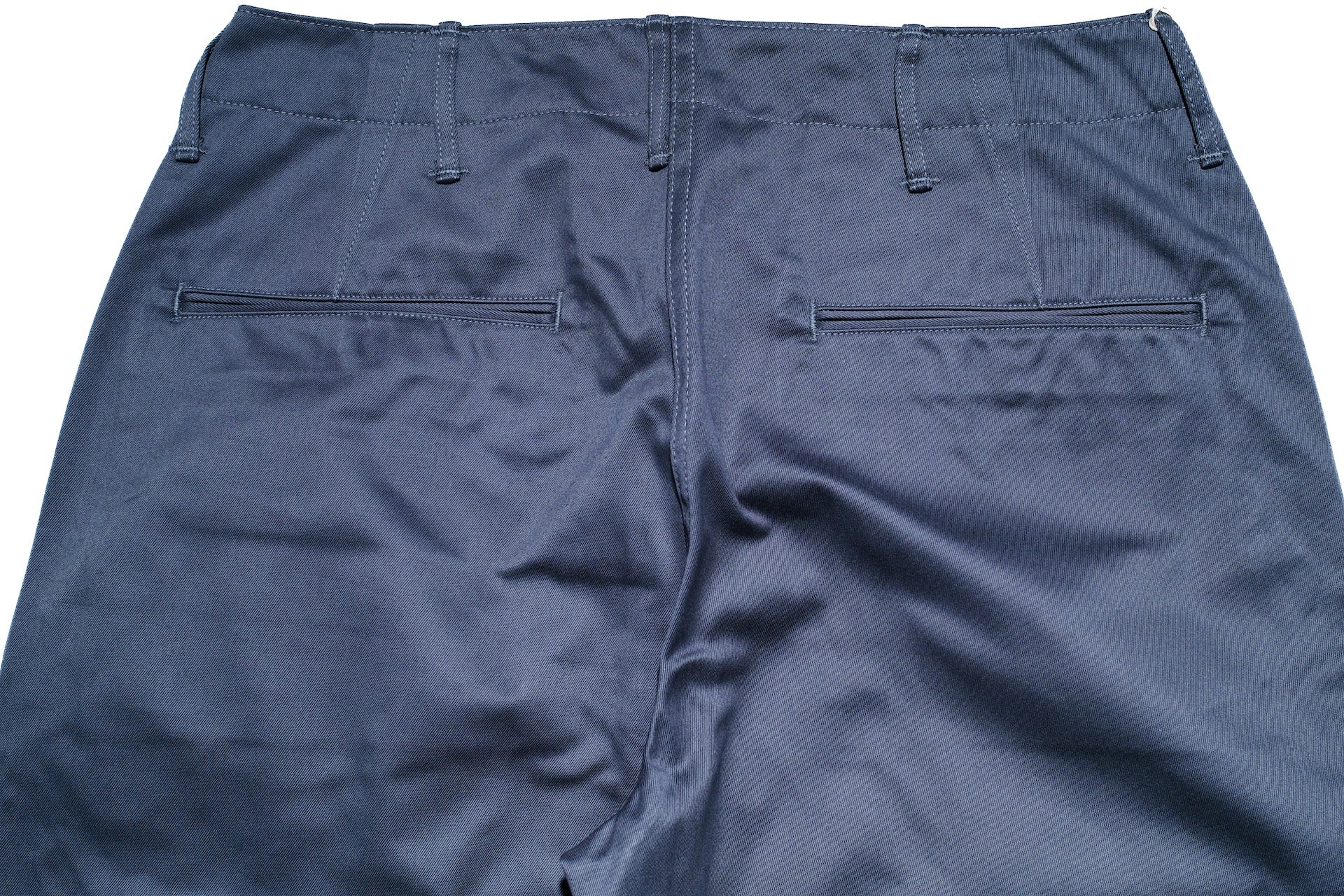Warehouse Co. 12oz Selvage Weapon Twill West Point Chinos (Blueish Grey)