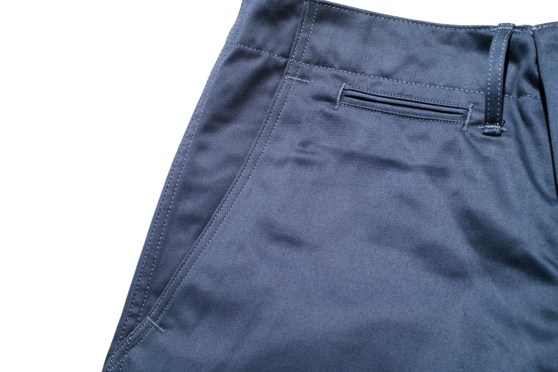 Warehouse Co. 12oz Selvage Weapon Twill West Point Chinos (Blueish Grey)
