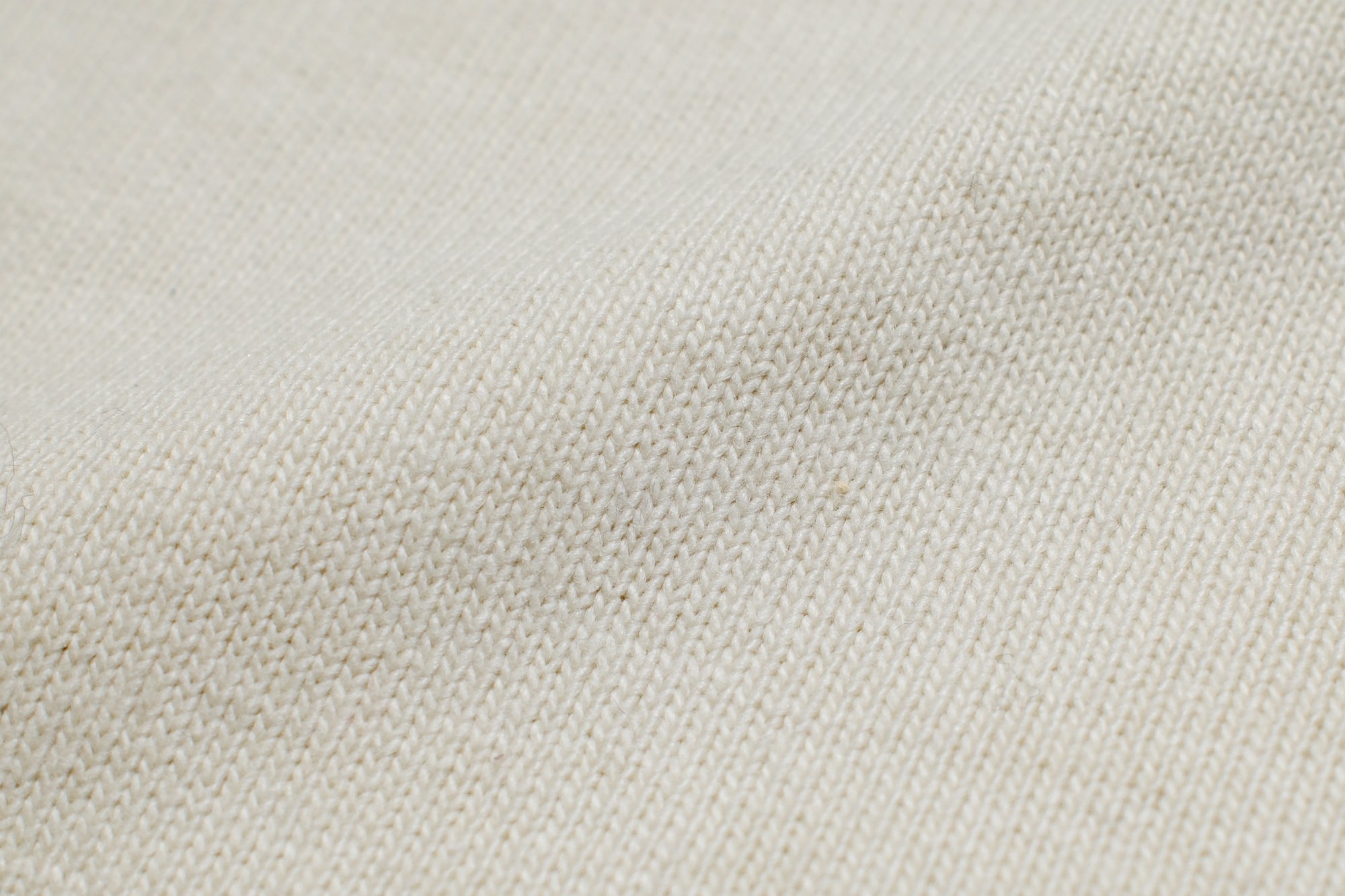 Warehouse Co. 10oz Cotton Knit L/S Plain Sweater (Cream)