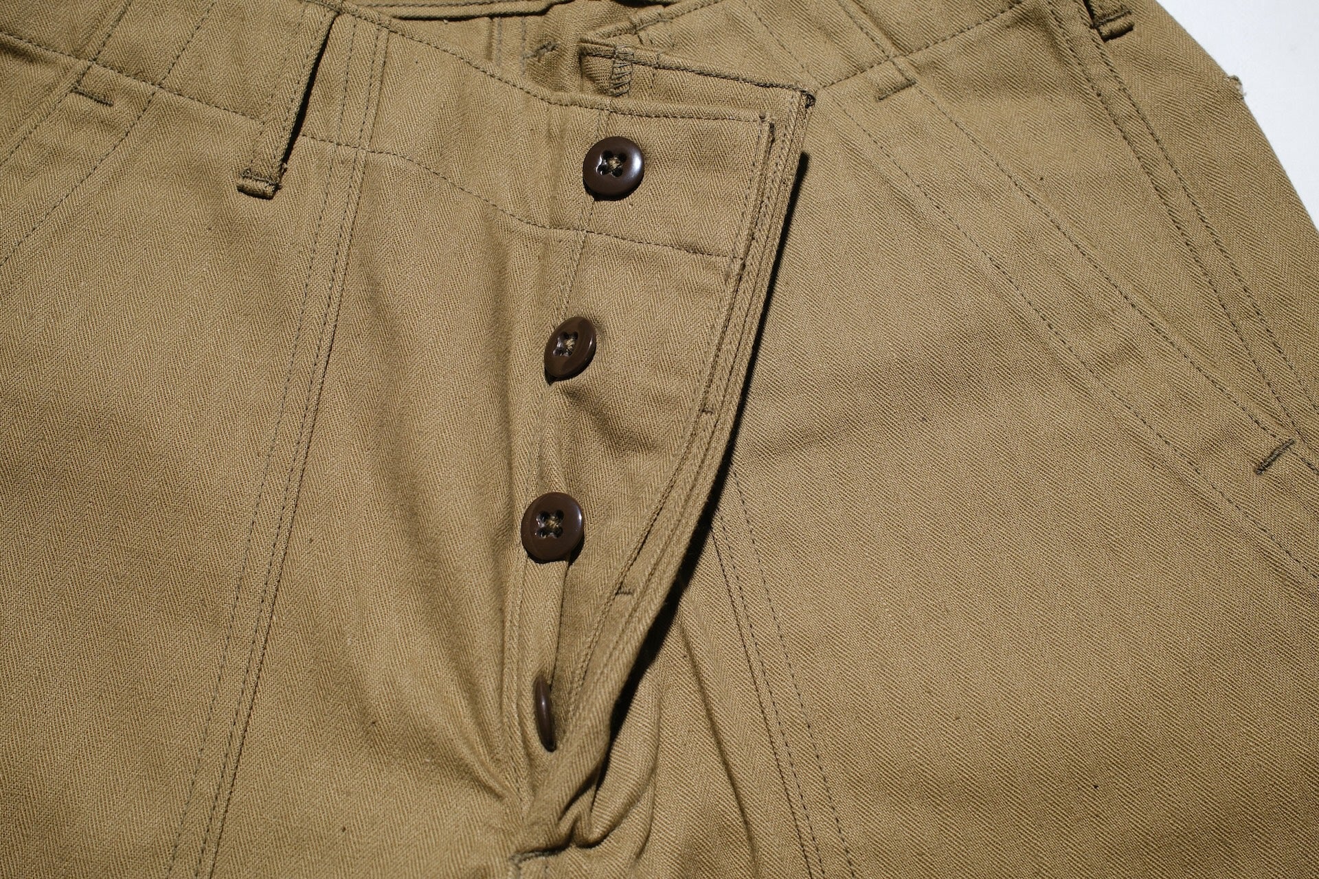 Warehouse Co. 12oz HBT Military Baker Pants (Olive Drab)