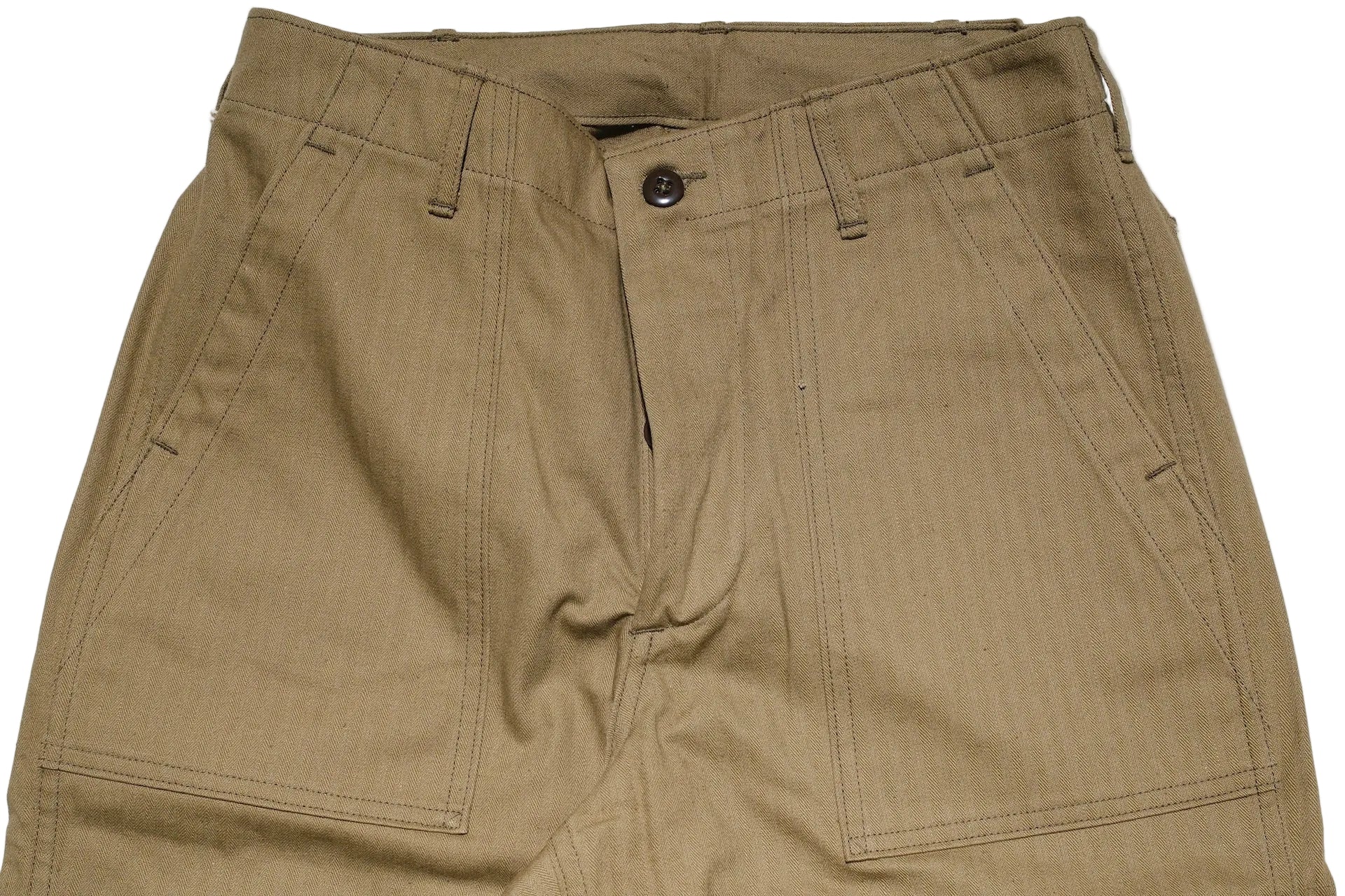 Warehouse Co. 12oz HBT Military Baker Pants (Olive Drab)