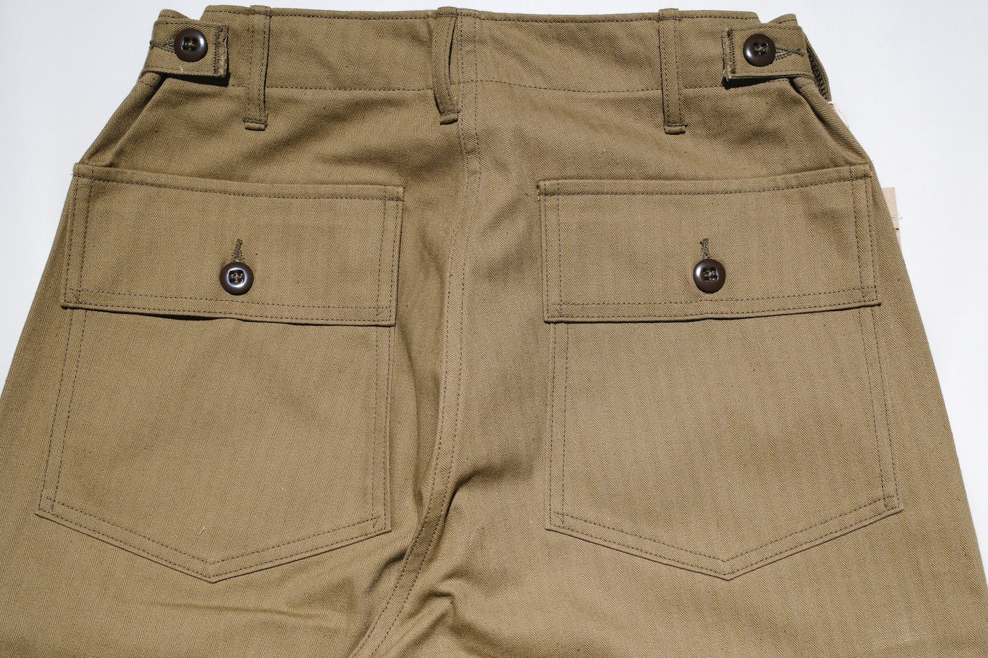 Warehouse Co. 12oz HBT Military Baker Pants (Olive Drab)