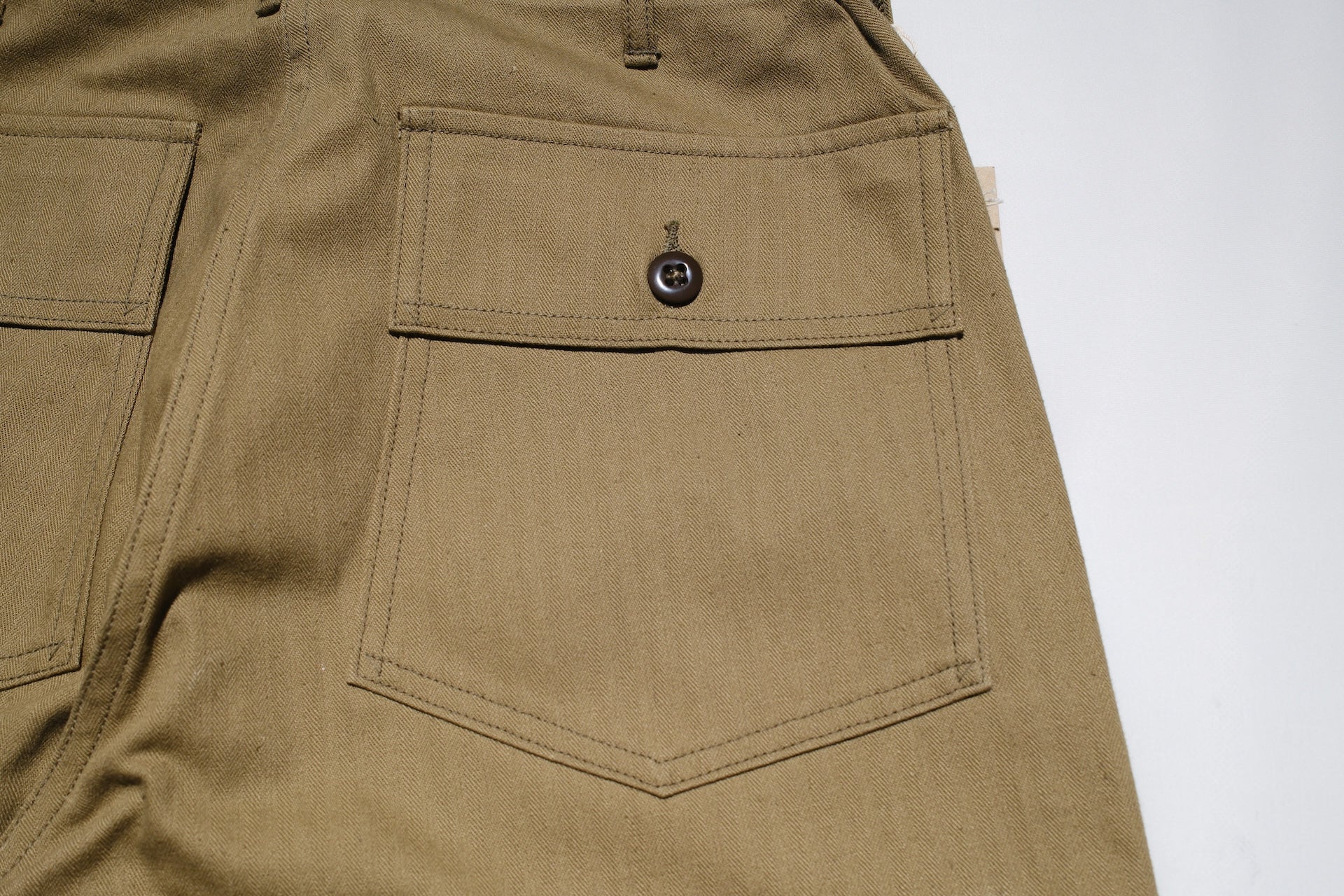 Warehouse Co. 12oz HBT Military Baker Pants (Olive Drab)