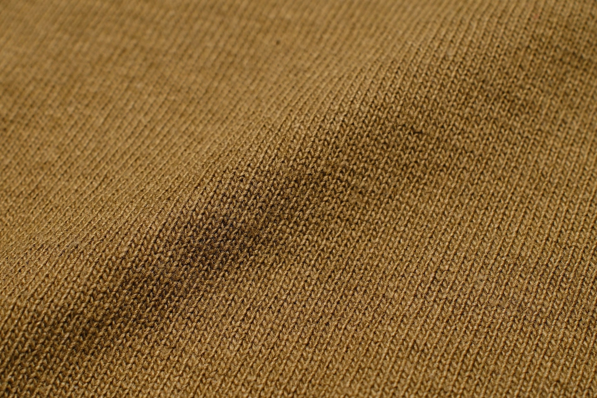 Dubble Works Heavyweight “STAND WHEELER” Loopwheeled L/S Tee (Khaki)